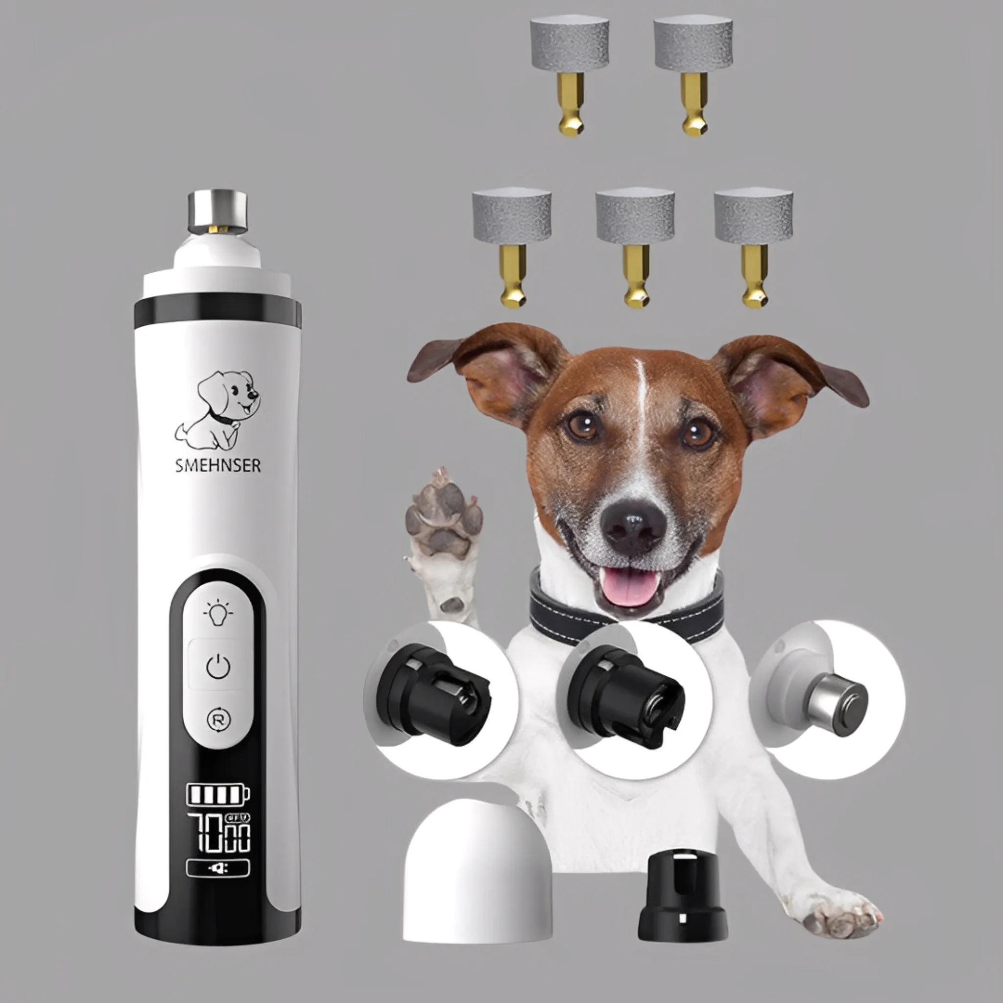 SilentPaw Vijl | Stille Elektrische Nagelvijl voor Huisdieren