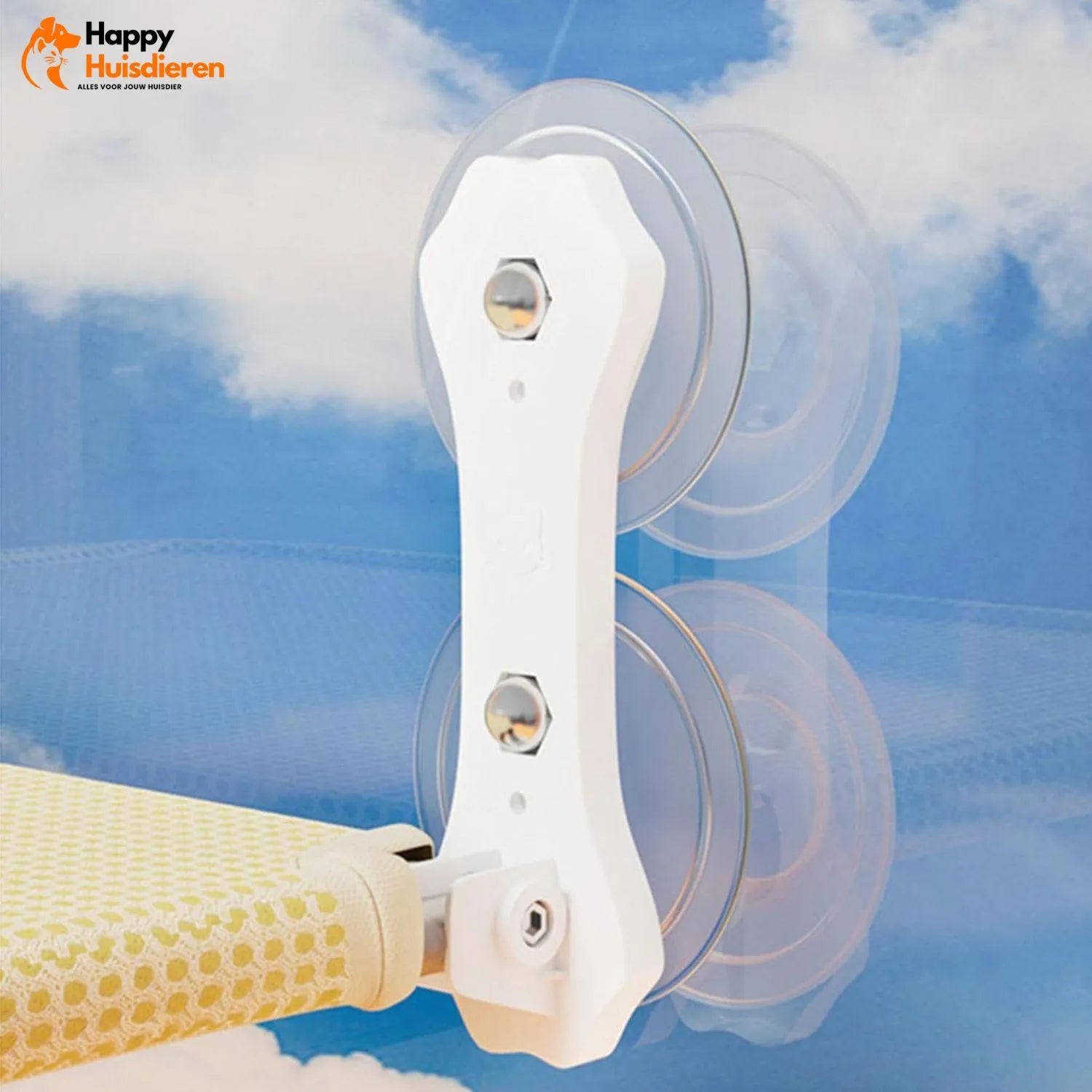 SkyView Hammock | Kattenhangmat voor raam – stevig, wasbaar & ruimtebesparend