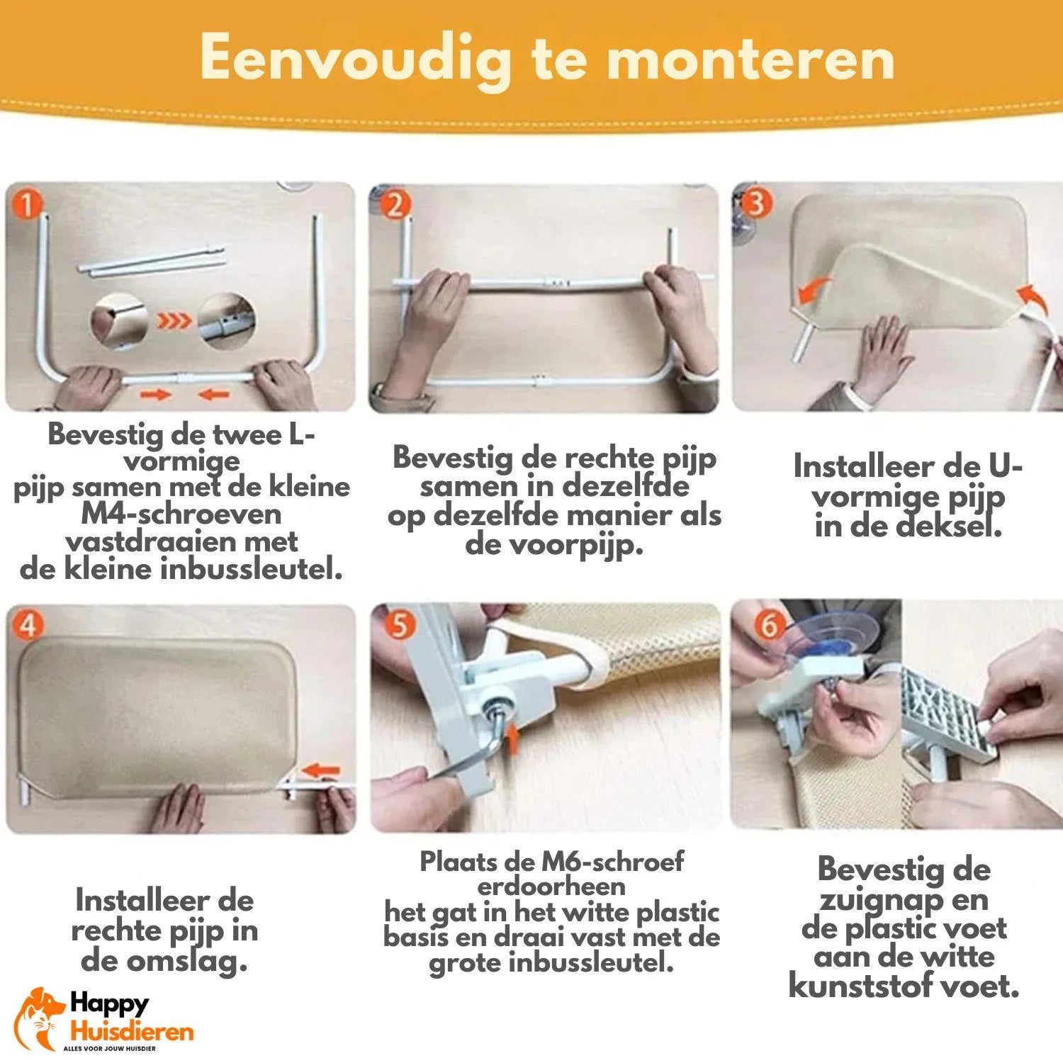 SkyView Hammock | Kattenhangmat voor raam – stevig, wasbaar & ruimtebesparend