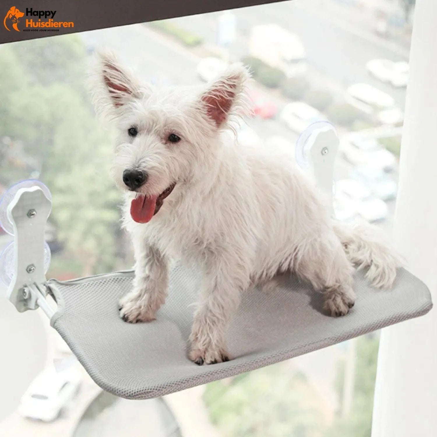 SkyView Hammock | Kattenhangmat voor raam – stevig, wasbaar & ruimtebesparend