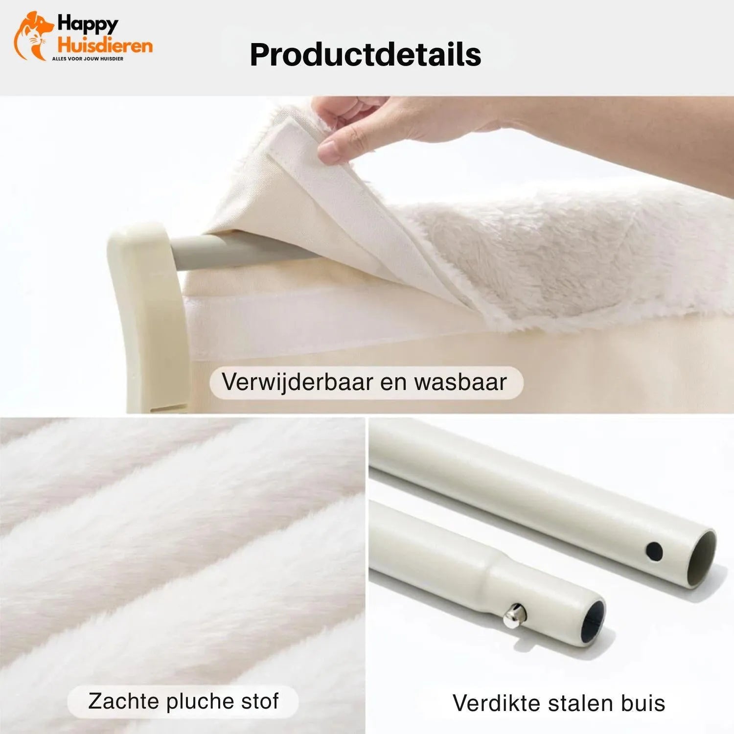 SleepyPerch | Hangend kattenbed voor comfort naast bed of raam