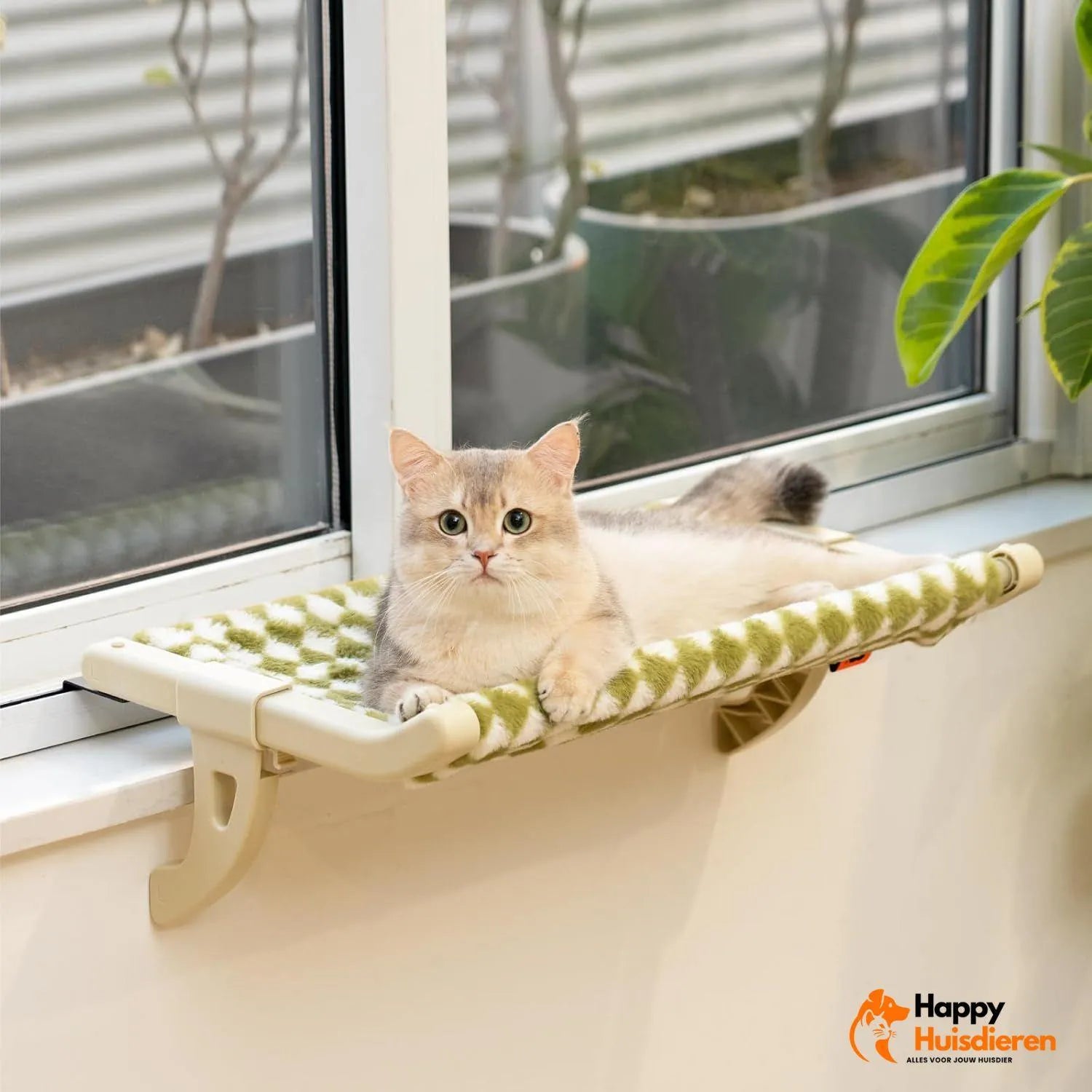 SleepyPerch | Hangend kattenbed voor comfort naast bed of raam