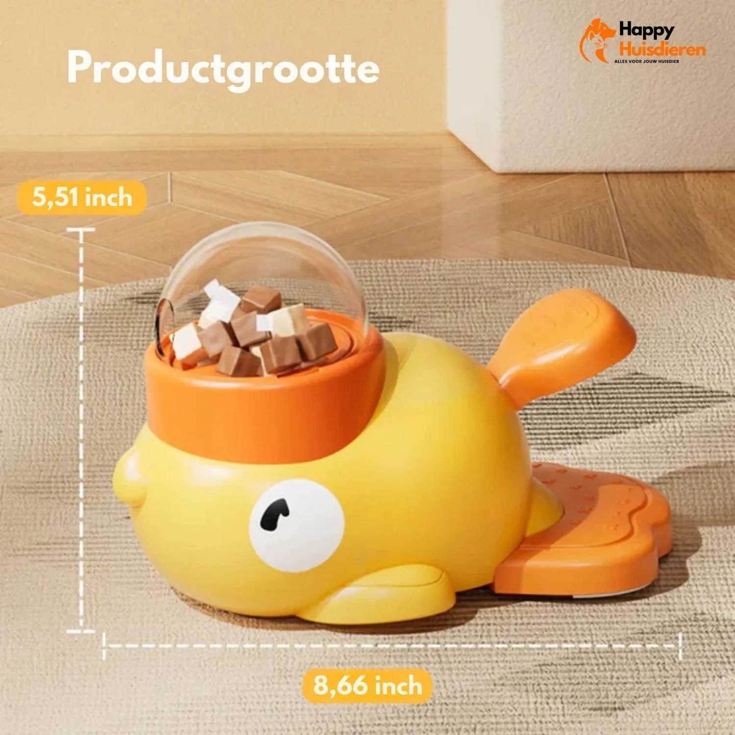 SnackSmarts | Interactieve Snackdispenser met Pedaal – Slim Spel & Beloning voor Honden