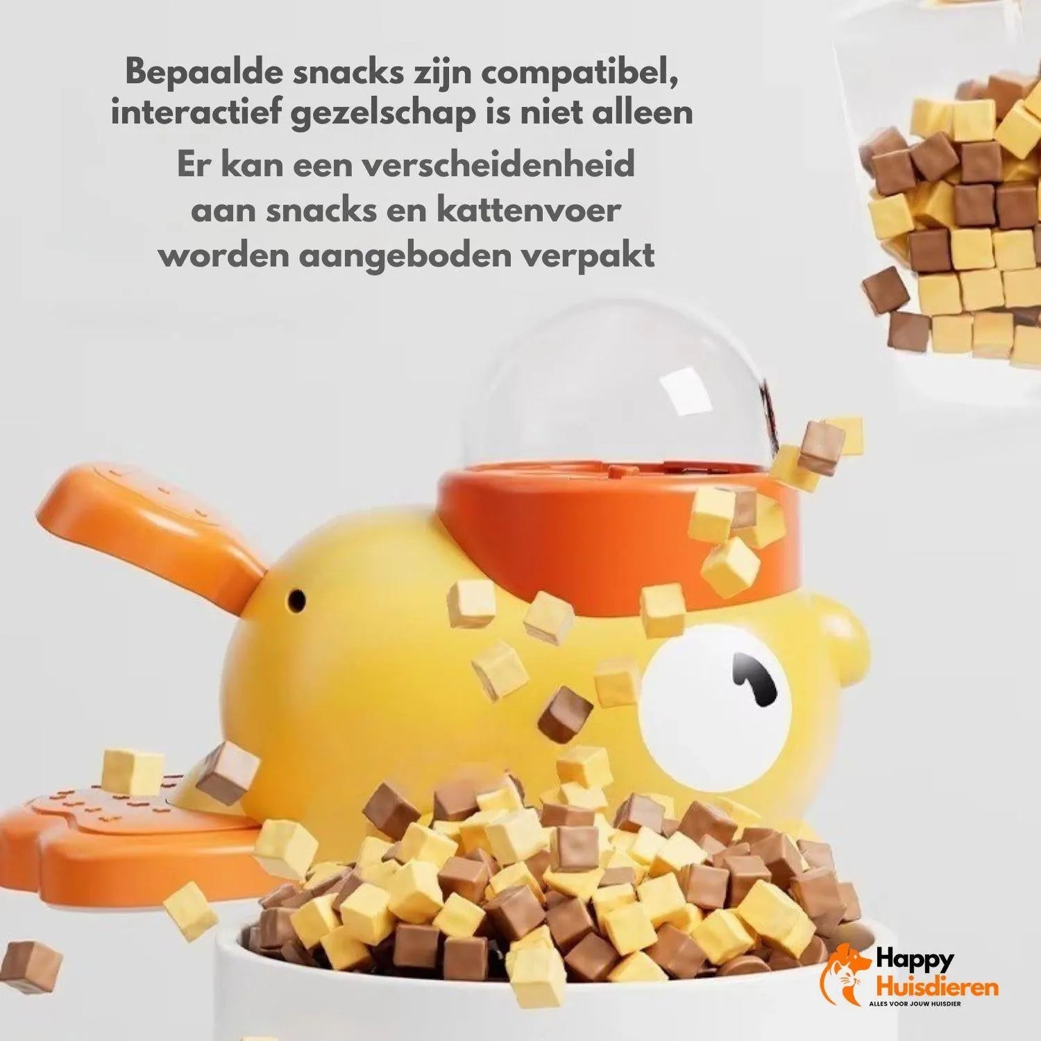 SnackSmarts | Interactieve Snackdispenser met Pedaal – Slim Spel & Beloning voor Honden