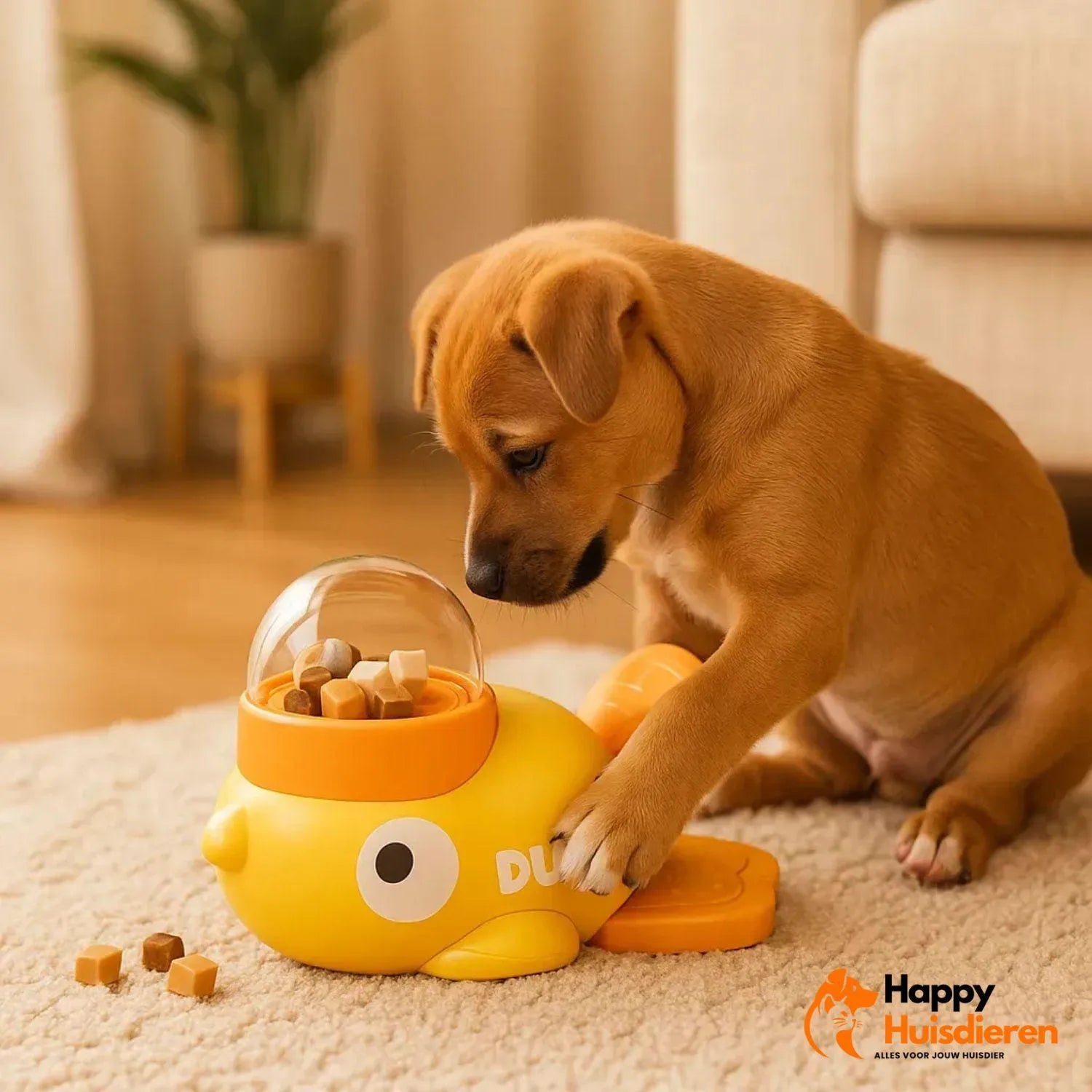 SnackSmarts | Interactieve Snackdispenser met Pedaal – Slim Spel & Beloning voor Honden