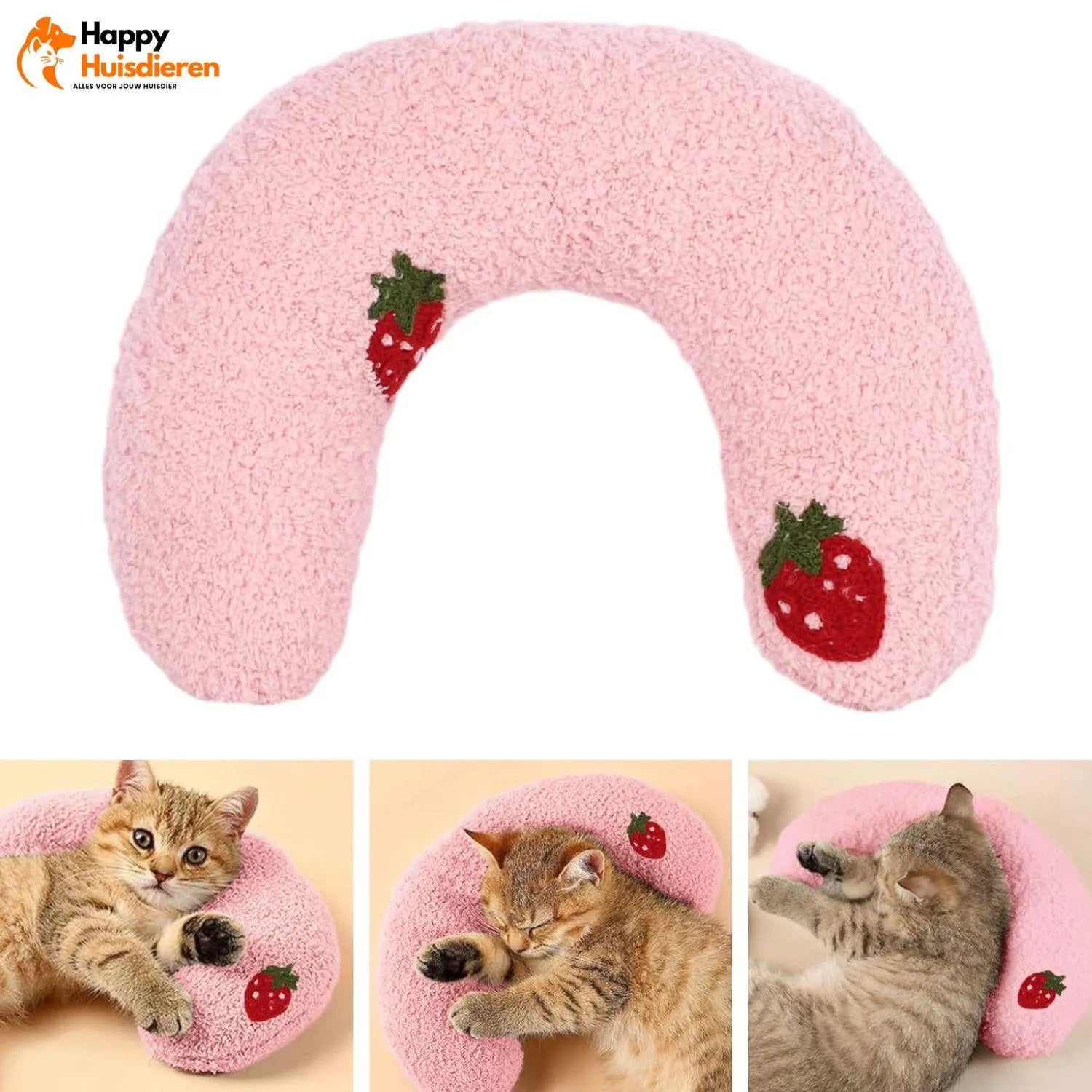 SnugPillow | Zacht huisdierkussentje van parelkatoen – compact & wasbaar