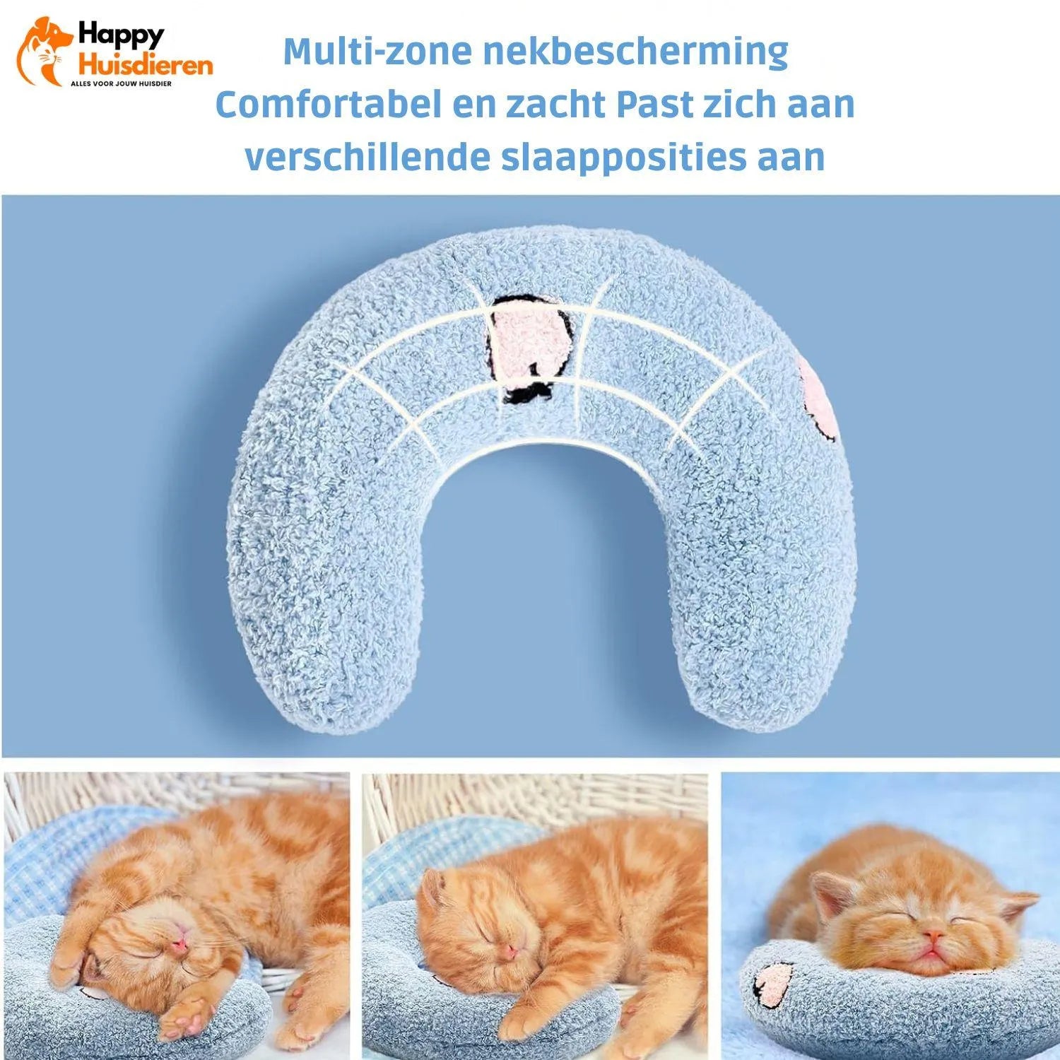 SnugPillow | Zacht huisdierkussentje van parelkatoen – compact & wasbaar