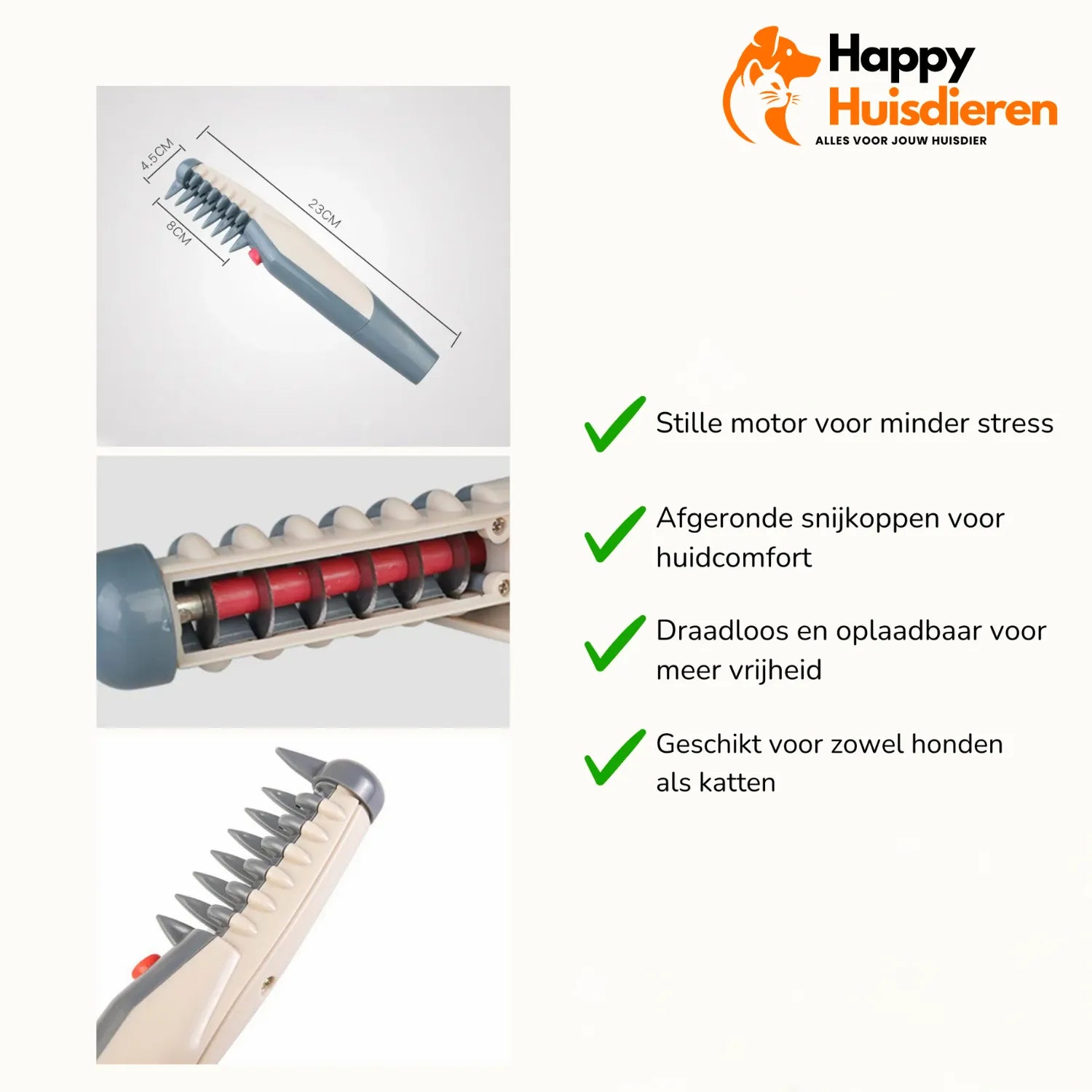 StilleTrim Pro | Geruisloze Trimmer voor Comfortabel Trimmen