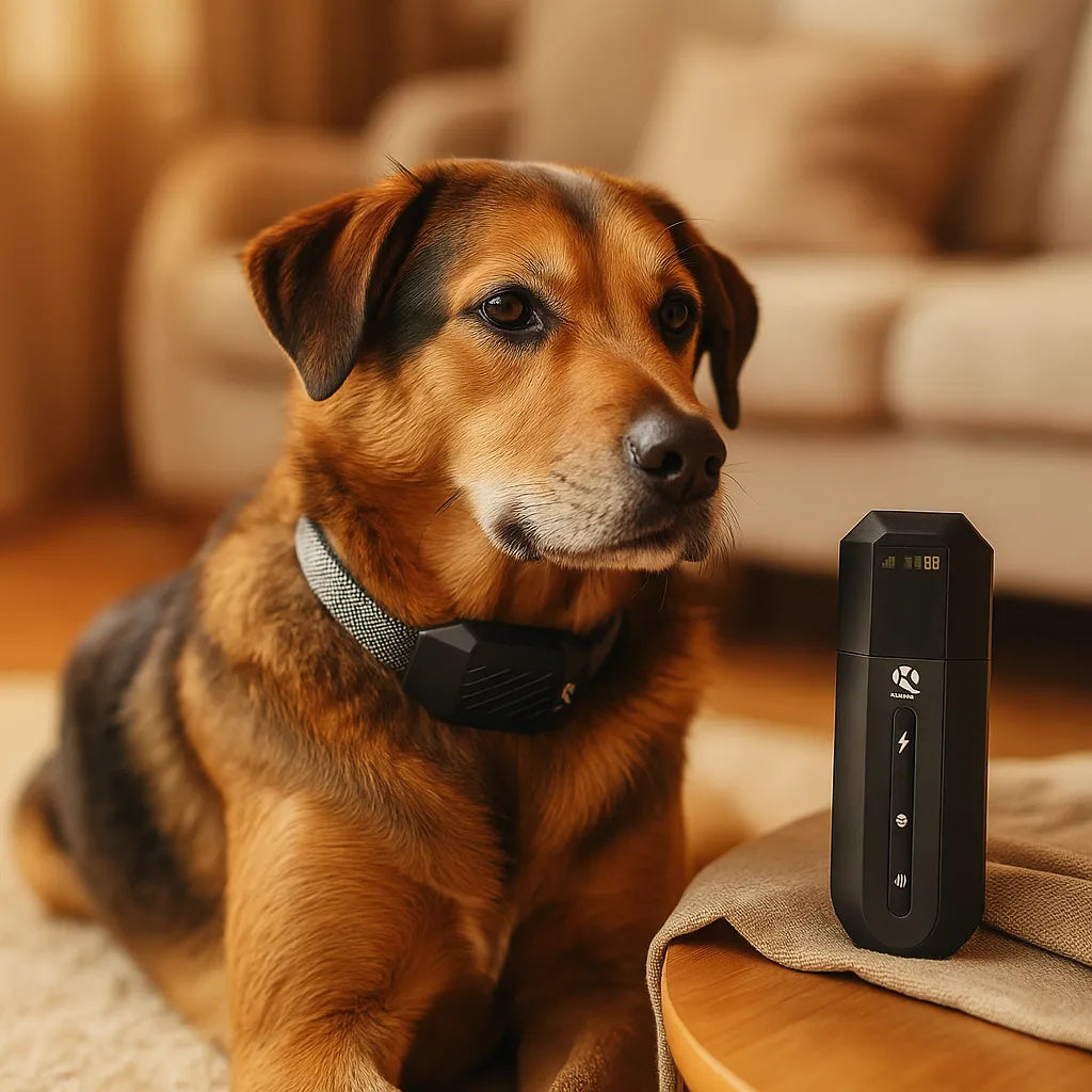 TrainPro | Diervriendelijke Trainingshalsband met Afstandsbediening en Verstelbaar - Groot Bereik