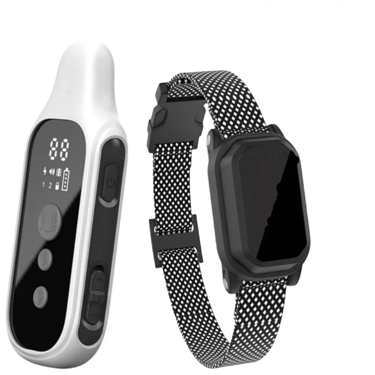 TrainerTech Pro | Waterdichte Oplaadbare Hondentrainingshalsband met Afstandsbediening