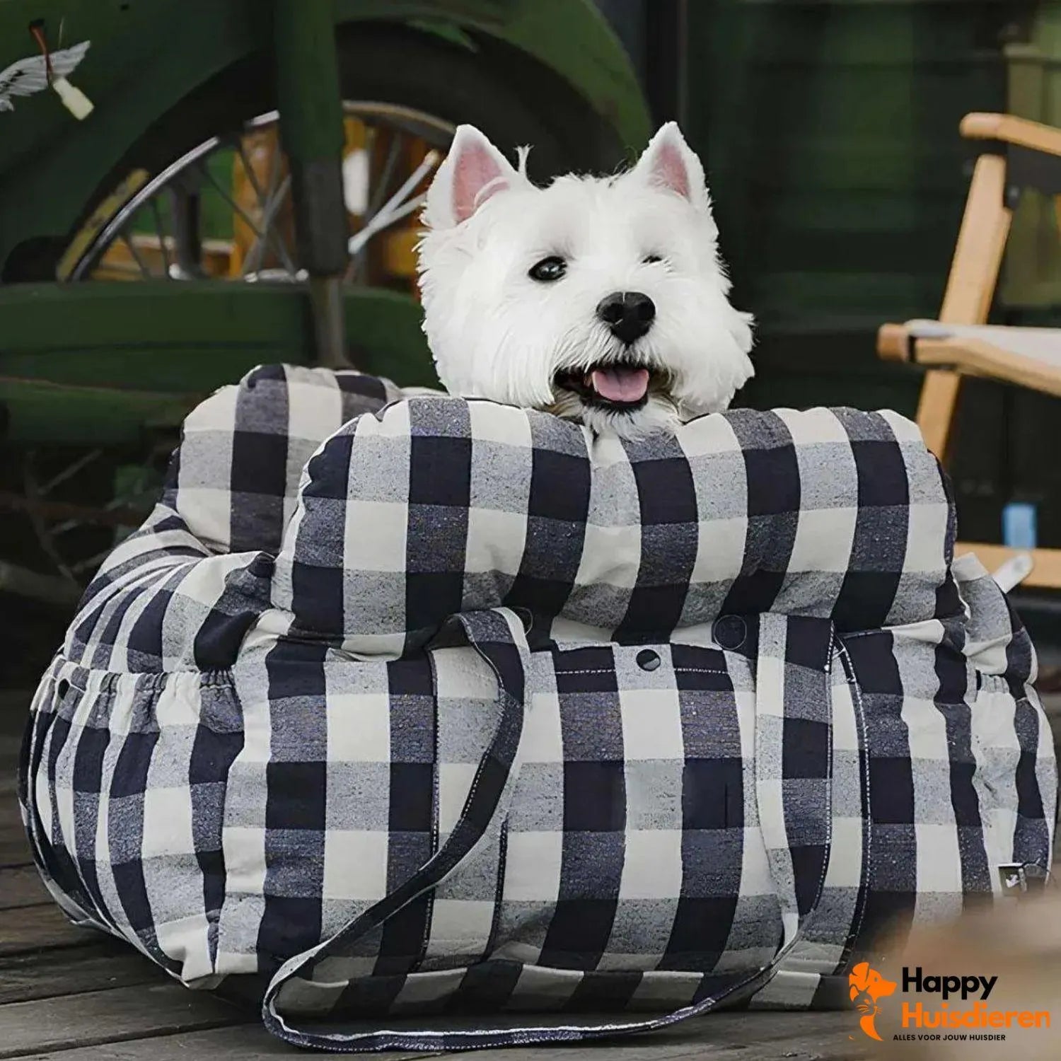 Transport Huisdier | Draagbare Autostoel voor Honden Comfort