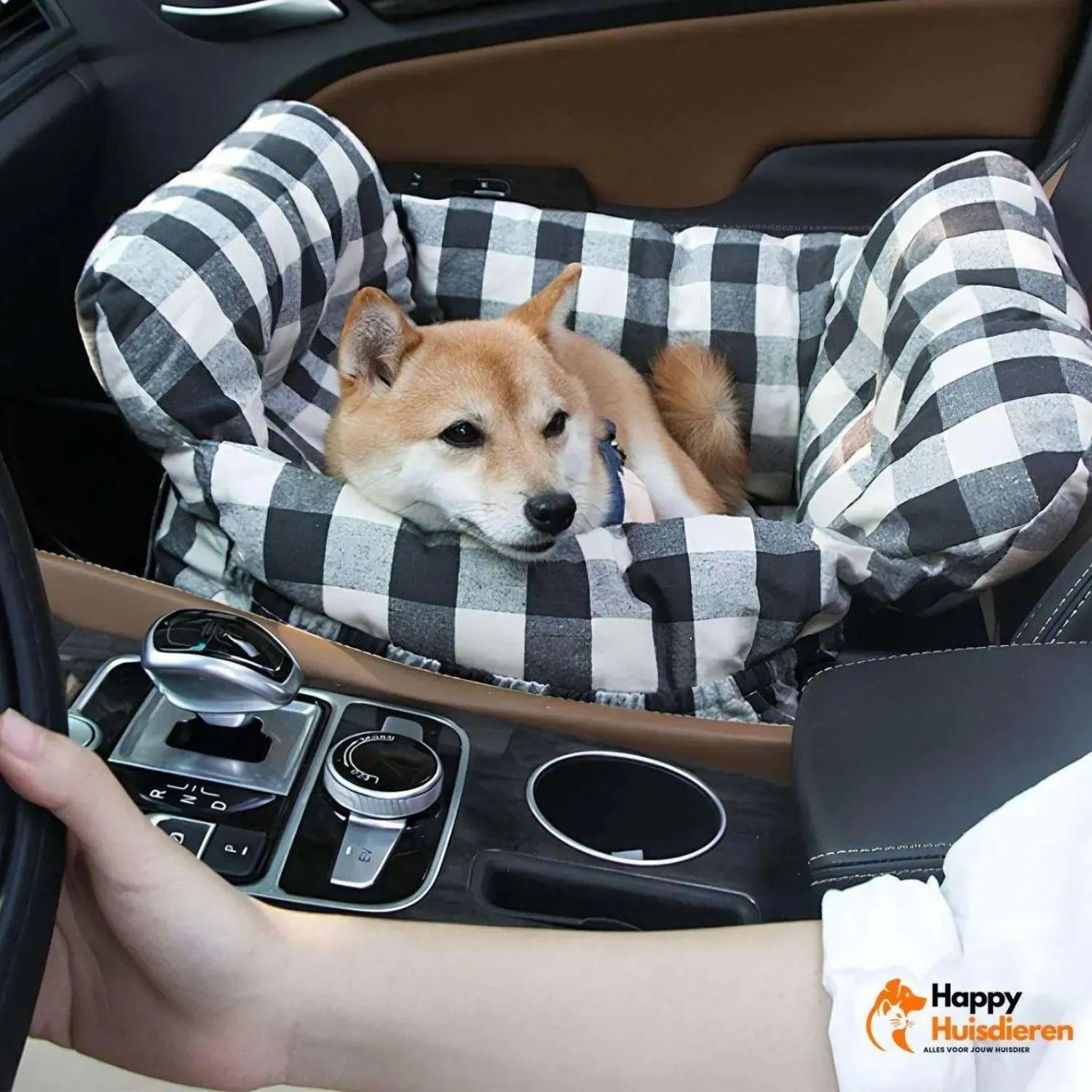 Transport Huisdier | Draagbare Autostoel voor Honden Comfort