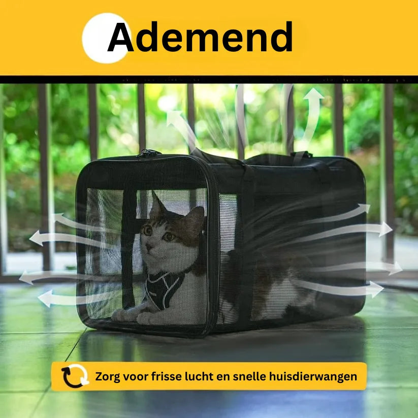 TravelPaw Draagtas | Opvouwbare Lichtgewicht Huisdierdrager voor Honden en Katten
