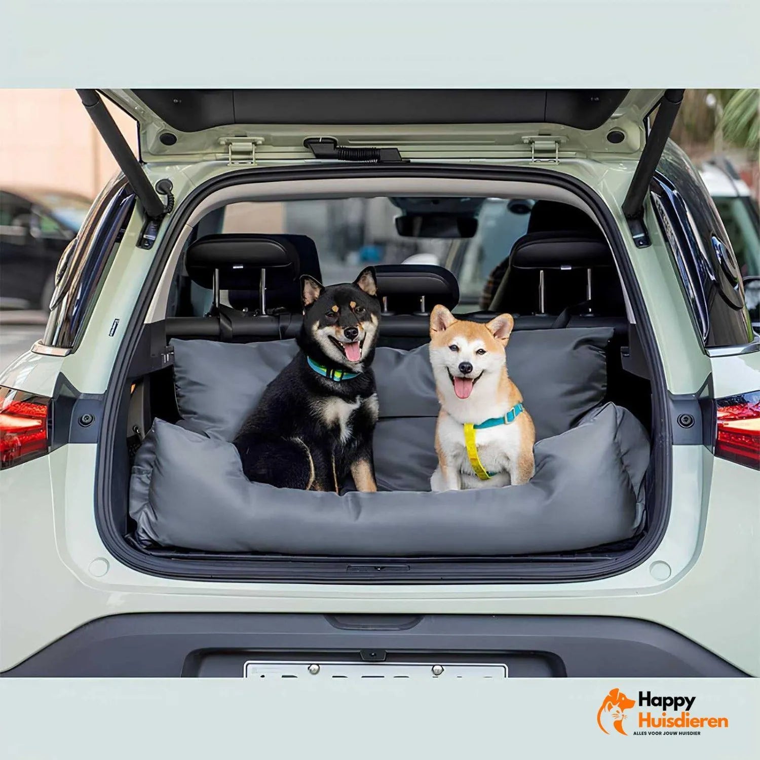 TravelPaws Bed | Veilig Honden Autostoelbed voor Lange Reizen