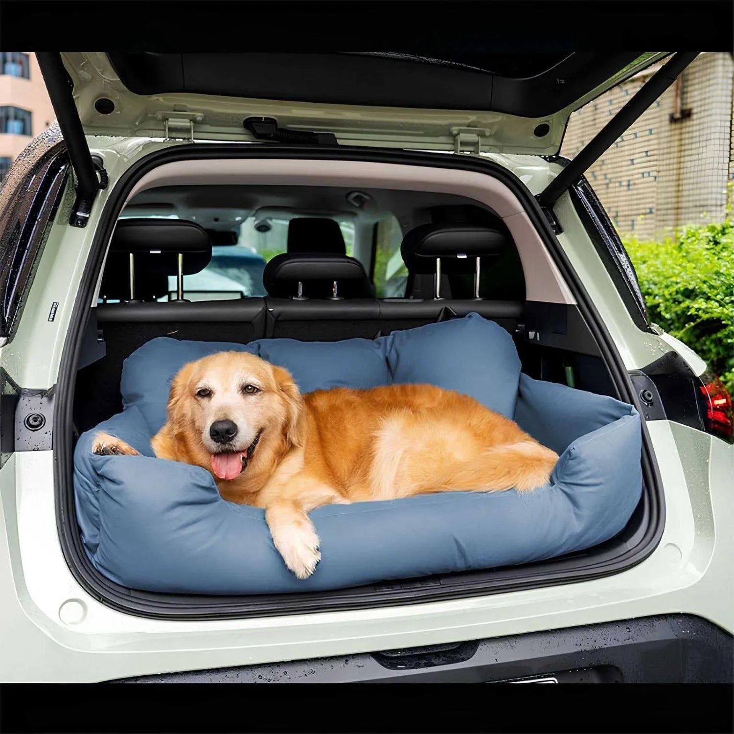 TravelPaws Bed | Veilig Honden Autostoelbed voor Lange Reizen