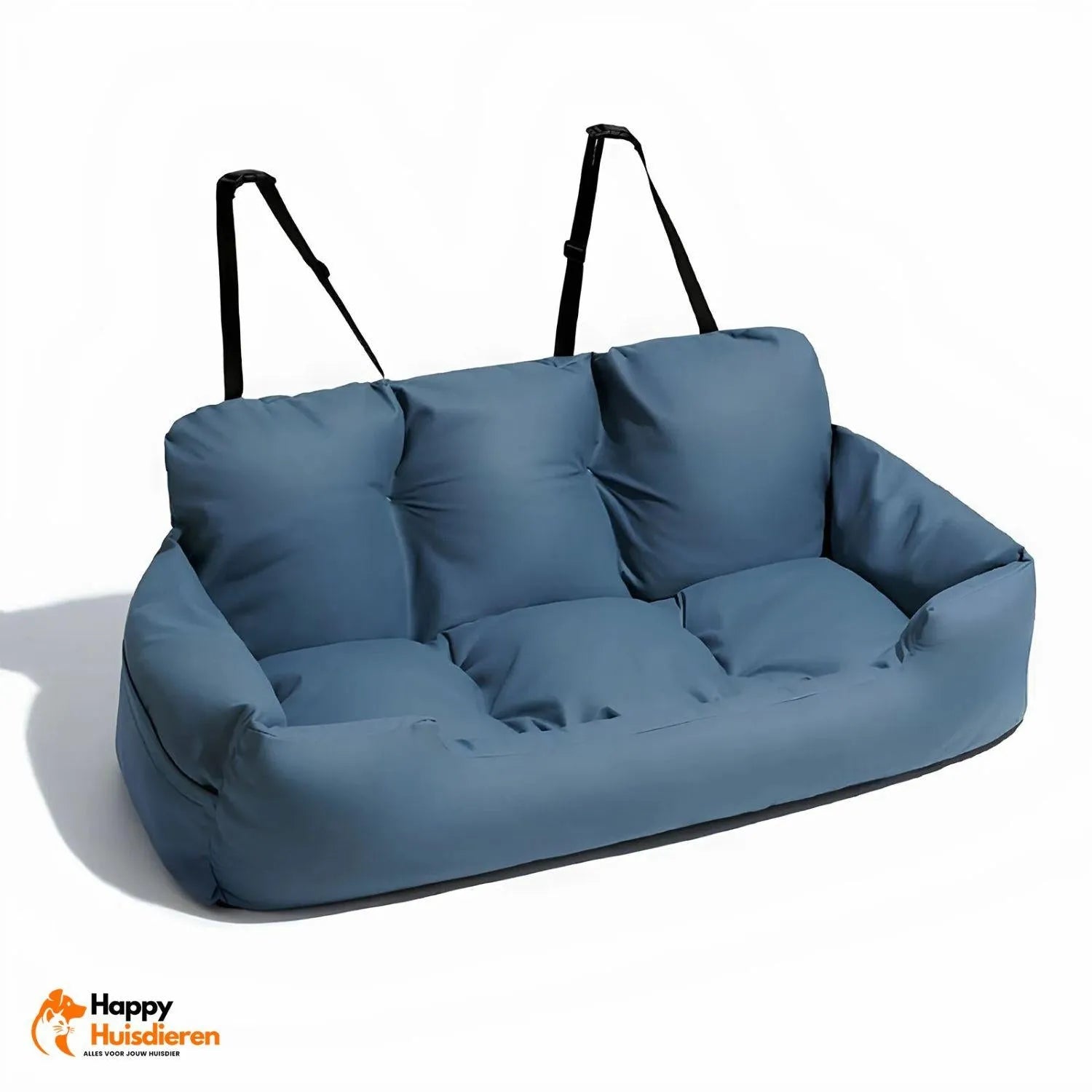 TravelPaws Bed | Veilig Honden Autostoelbed voor Lange Reizen