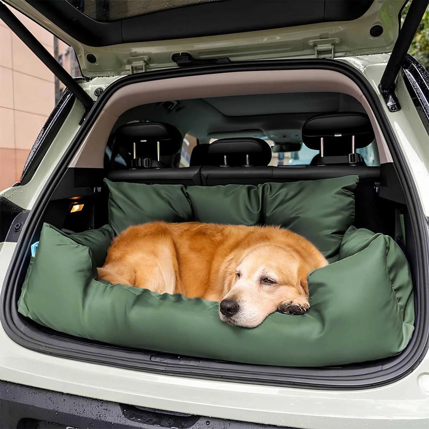 TravelPaws Bed | Veilig Honden Autostoelbed voor Lange Reizen