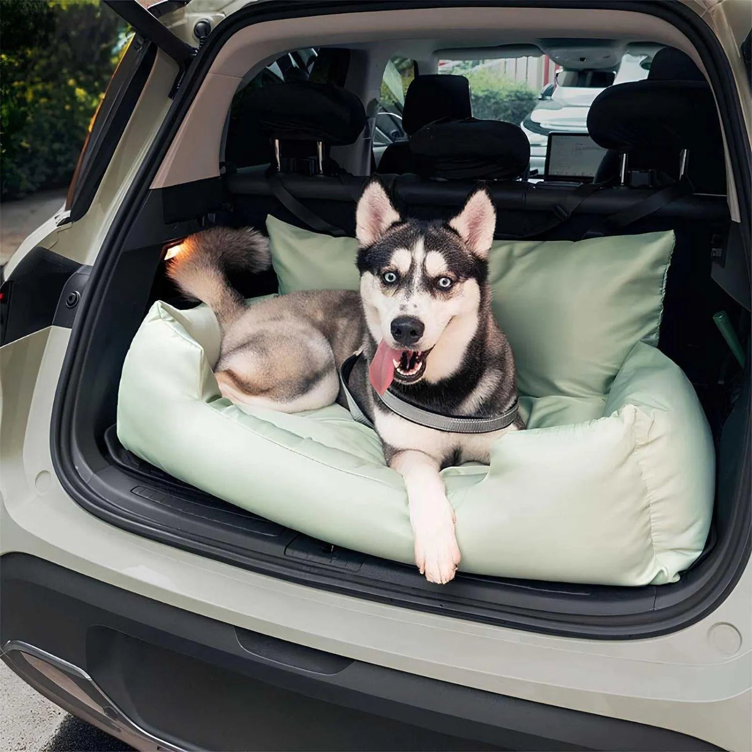 TravelPaws Bed | Veilig Honden Autostoelbed voor Lange Reizen
