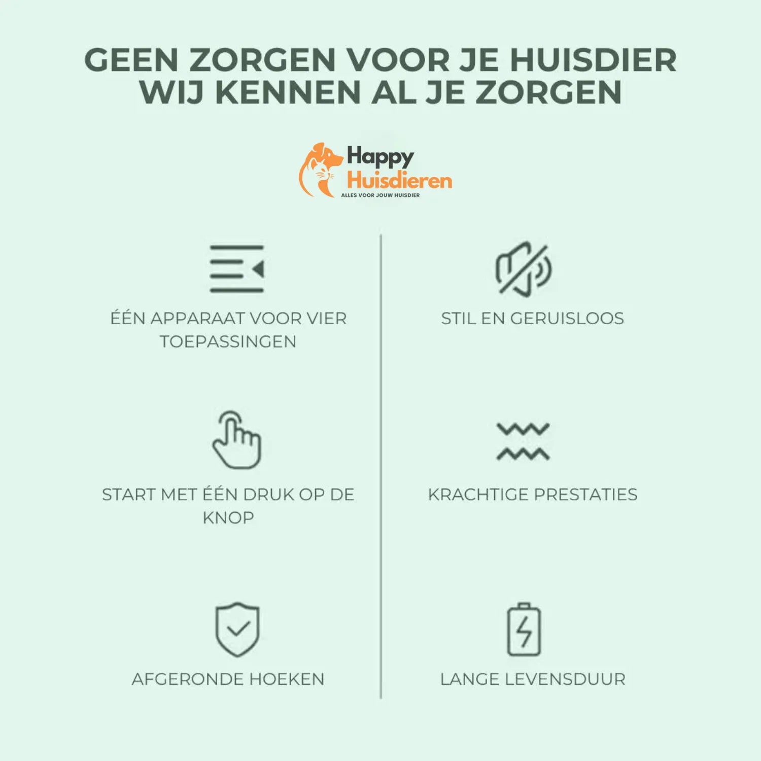 TrimTovenaar Pro | 4-in-1 Huisdiertrimmer voor efficiënt verzorgen