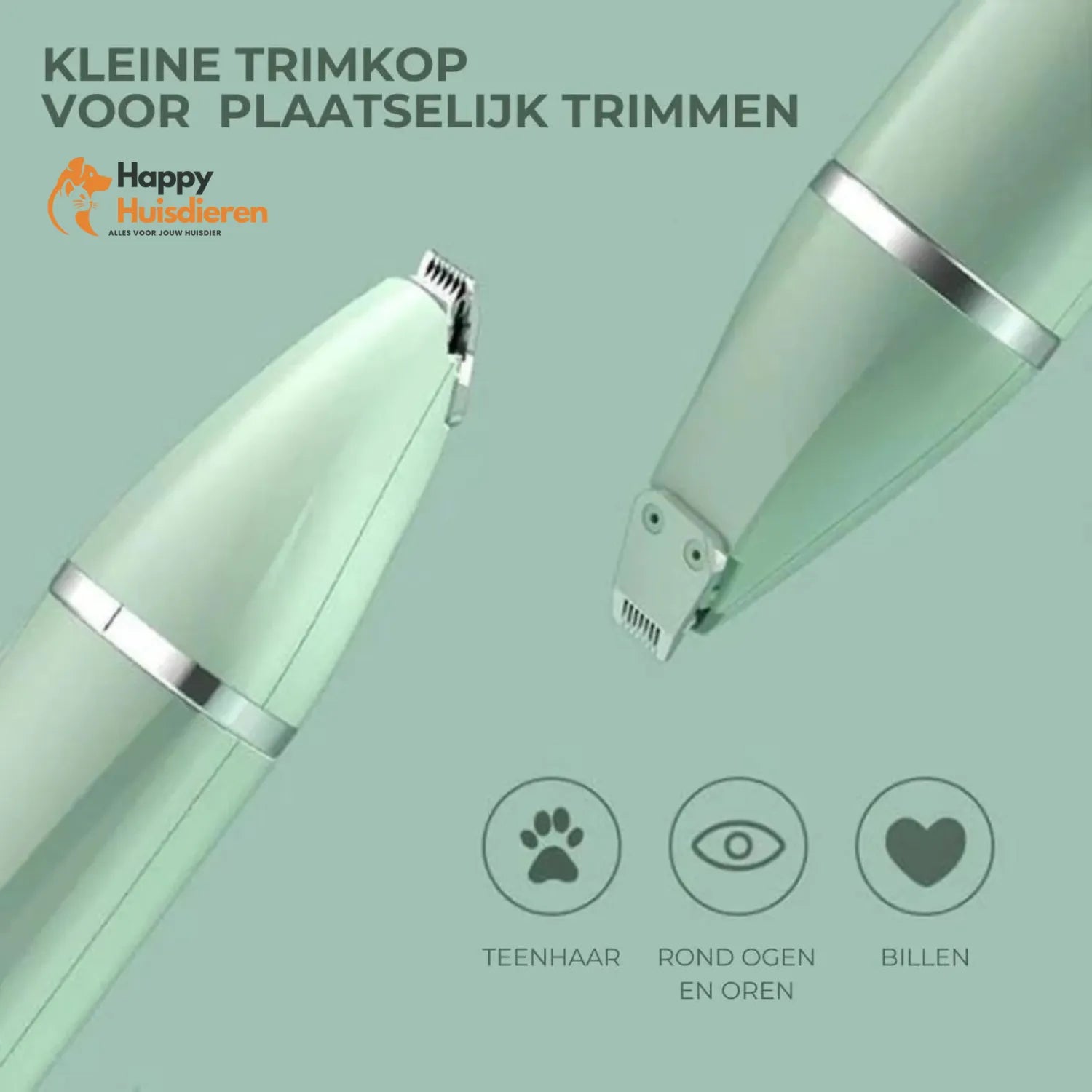 TrimTovenaar Pro | 4-in-1 Huisdiertrimmer voor efficiënt verzorgen