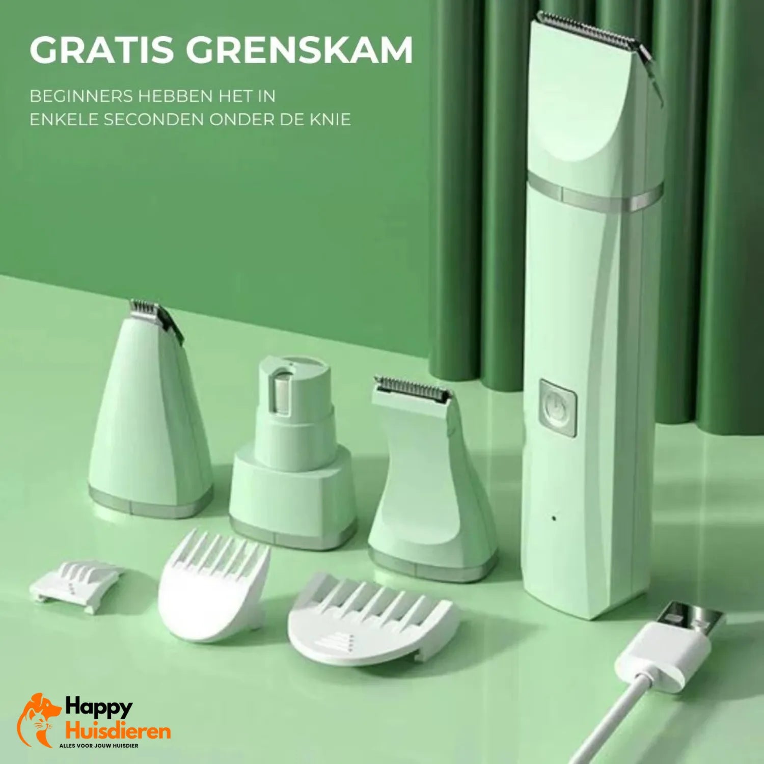 TrimTovenaar Pro | 4-in-1 Huisdiertrimmer voor efficiënt verzorgen