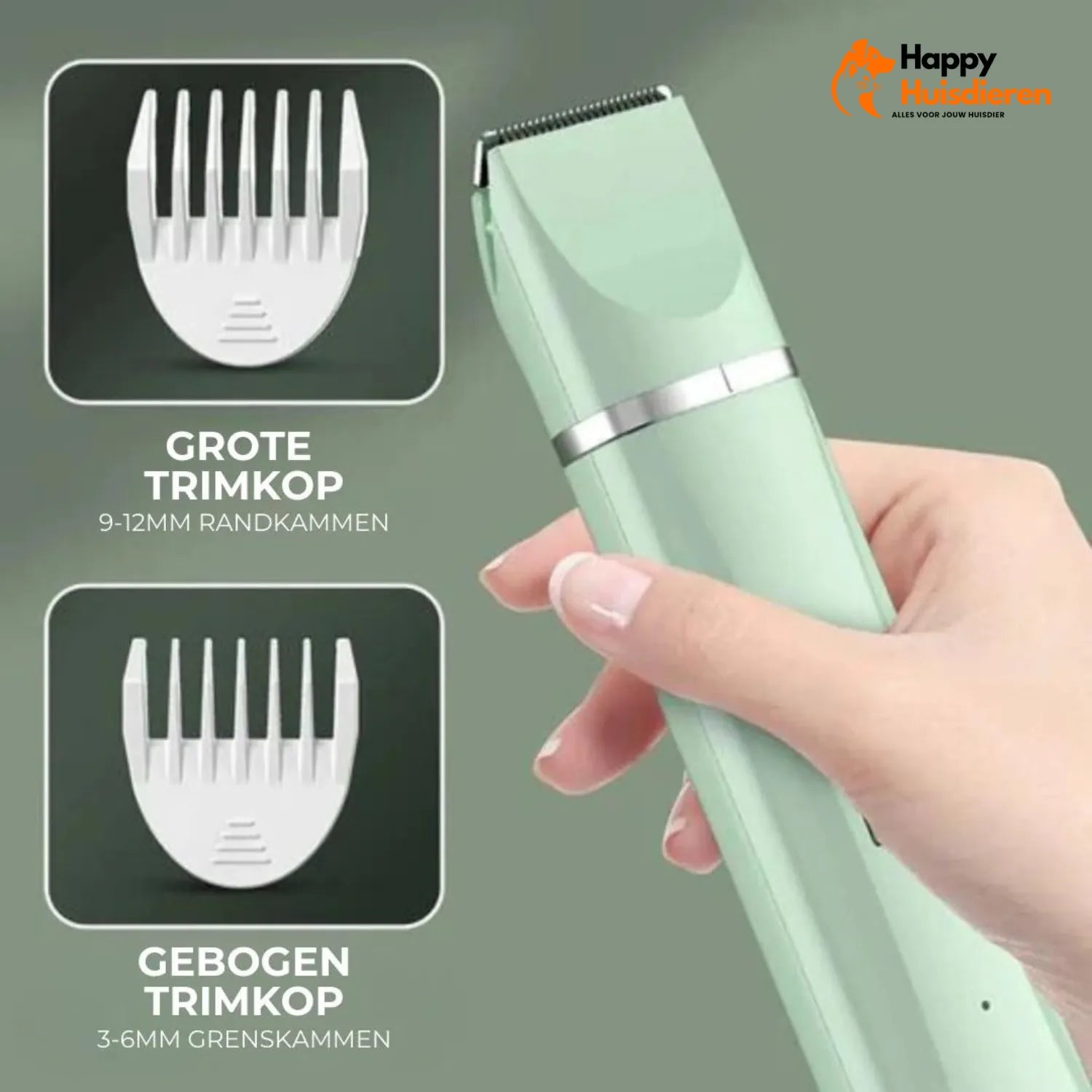 TrimTovenaar Pro | 4-in-1 Huisdiertrimmer voor efficiënt verzorgen