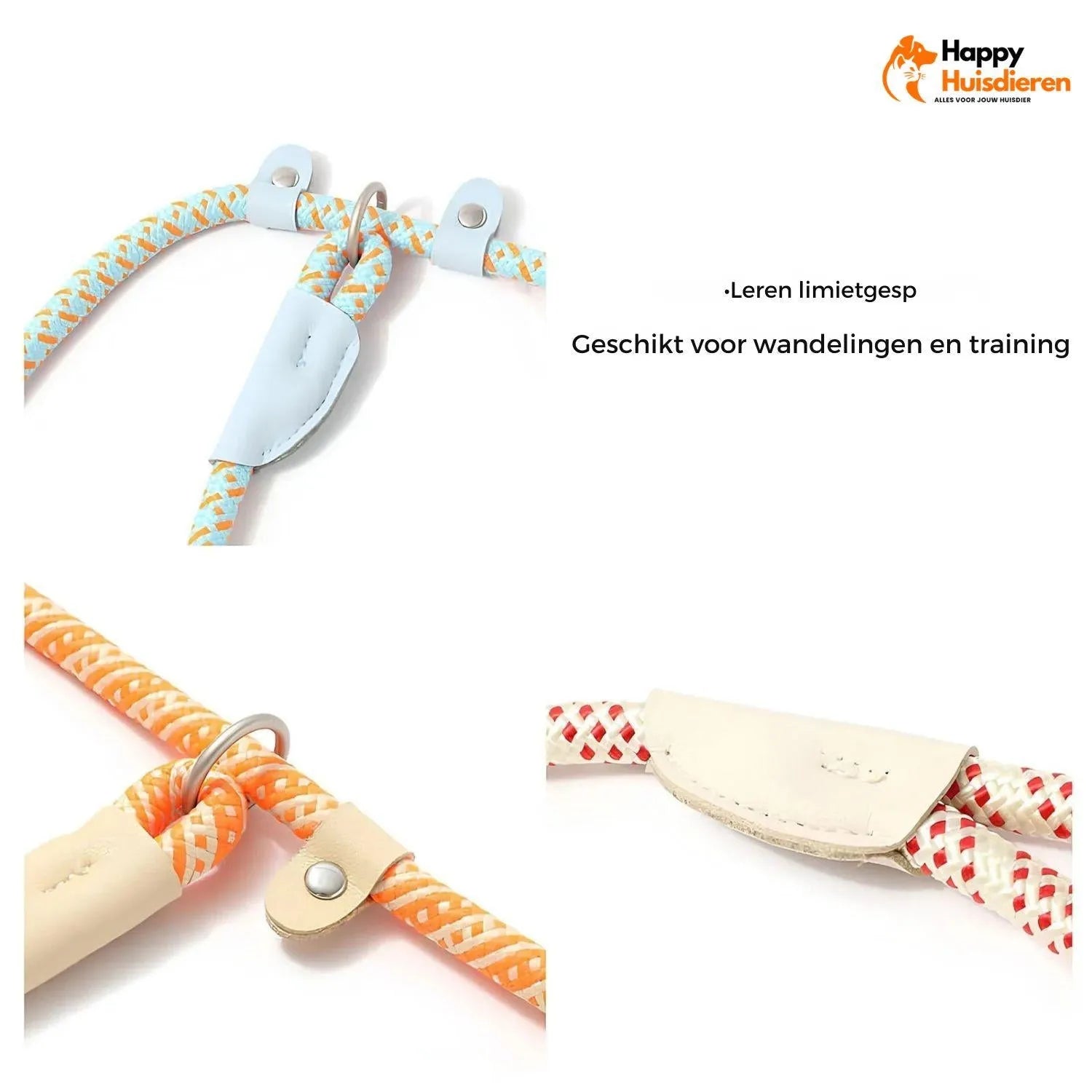 Veiligheidslijn Krachtig | Explosiebestendige Nylon Hondriem zonder Trekken