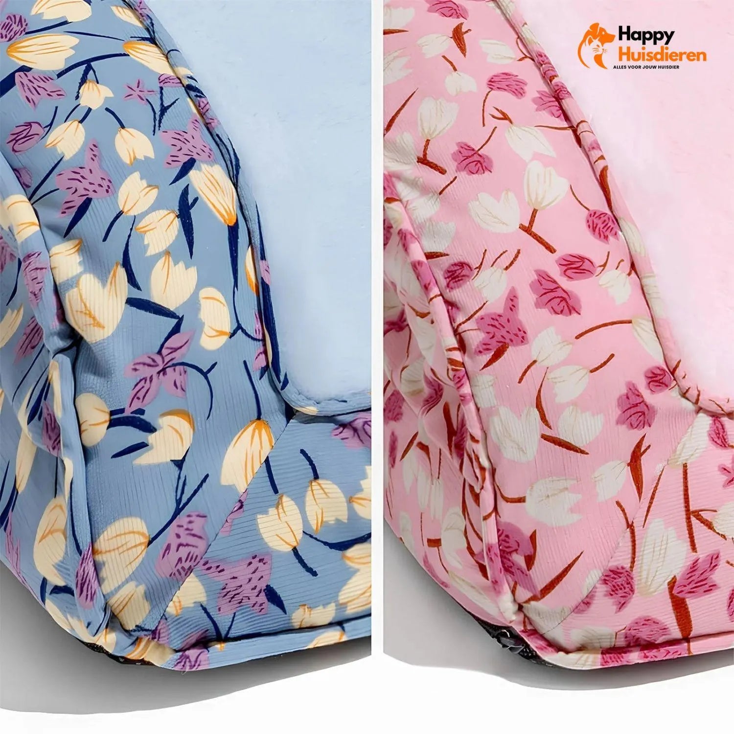 Velvet Verwenbankje | Orthopedisch hondenbankje met zachte fluwelen hoes