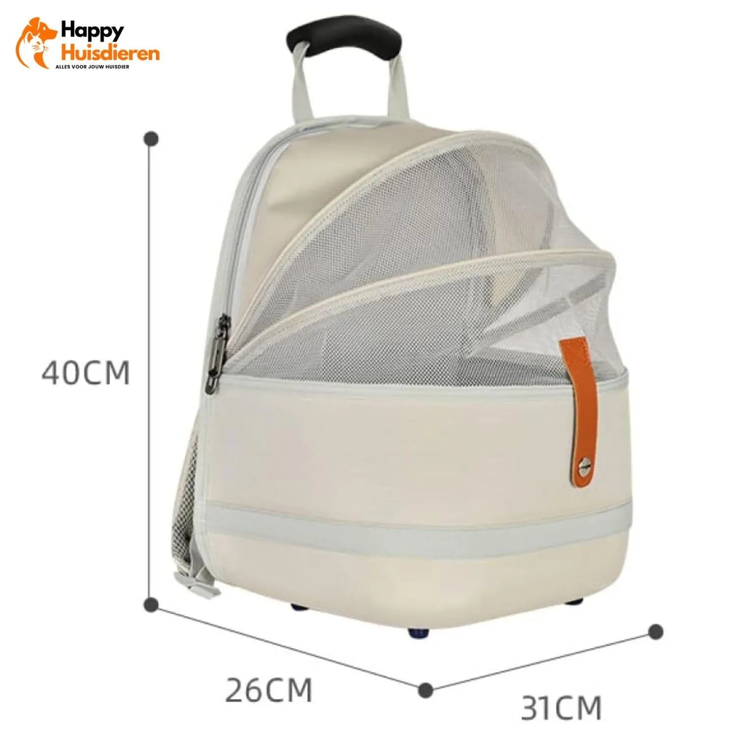 VenturiPet | Opvouwbare Huisdier Reismand met Ventilatie & Luxe Comfort