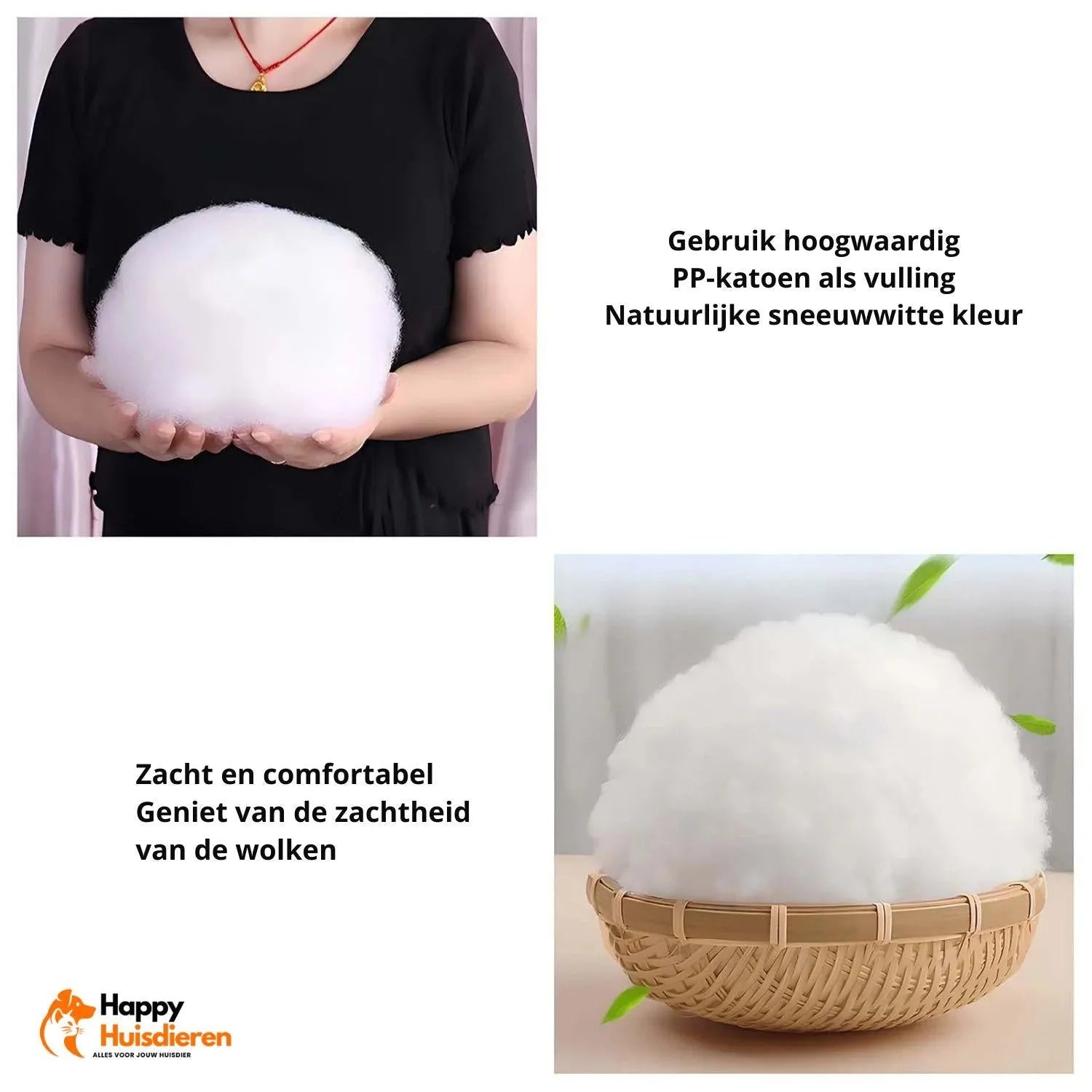 Warme Winter Nest | Luxe Geruite Bed Voor Huisdieren