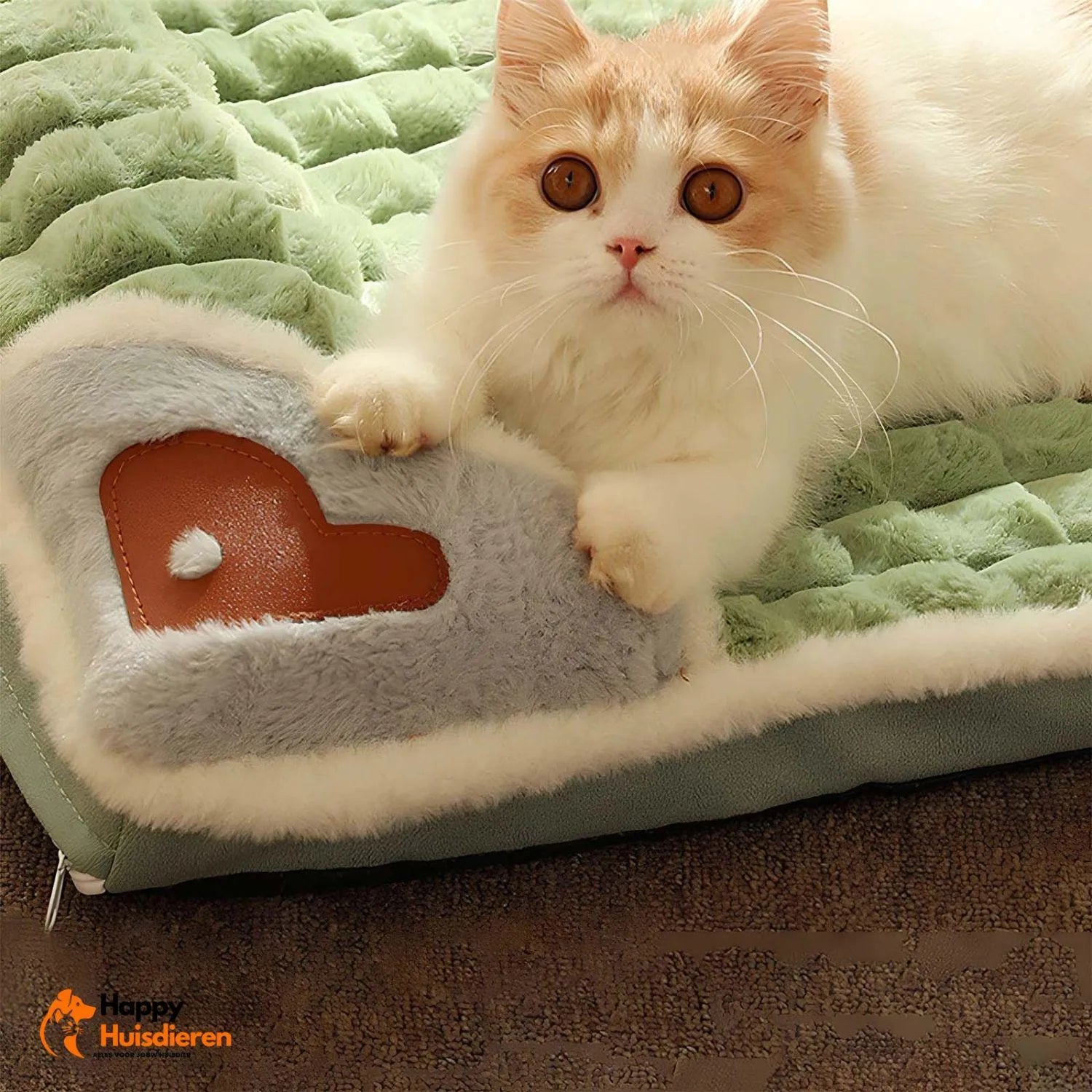 Warme Winter Nest | Luxe Geruite Bed Voor Huisdieren