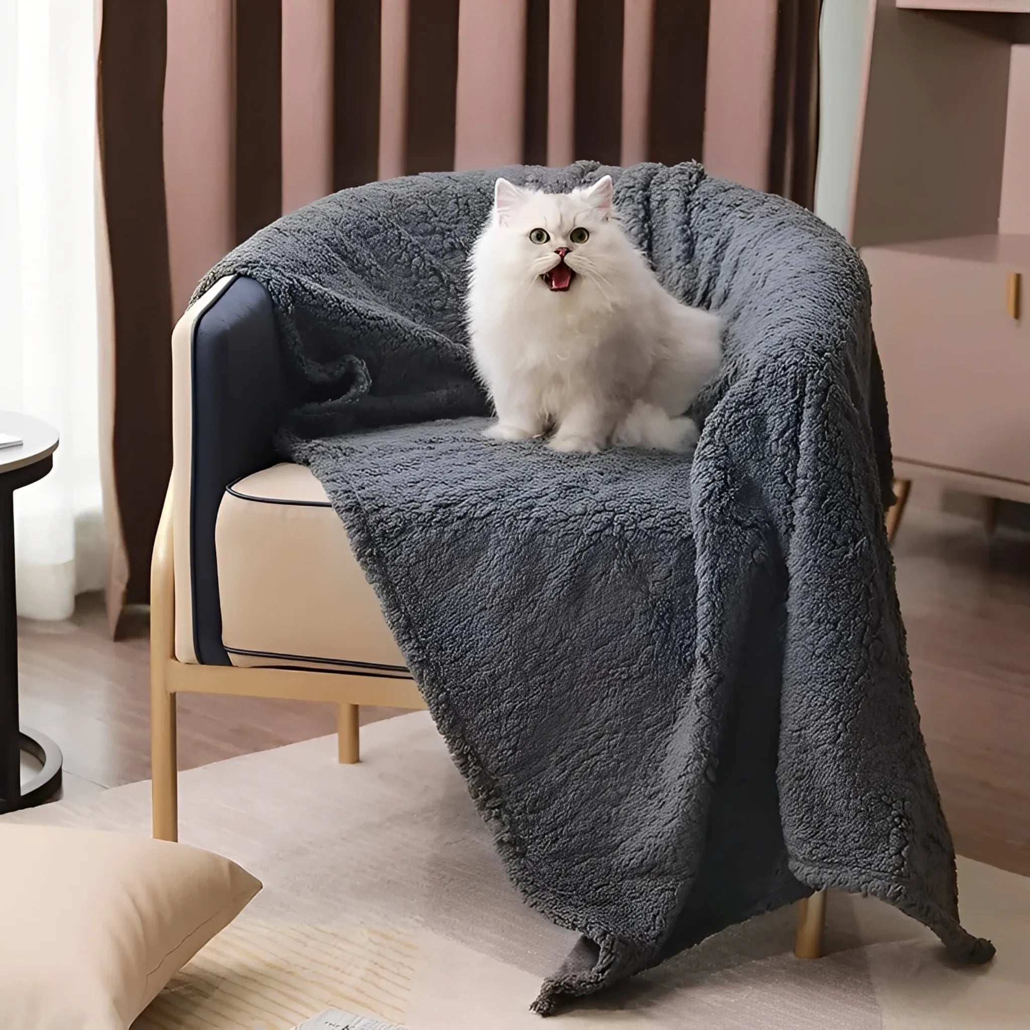 WarmteNest Deken | Zachte Pluchen Fleece Huisdierdeken voor Extra Comfort