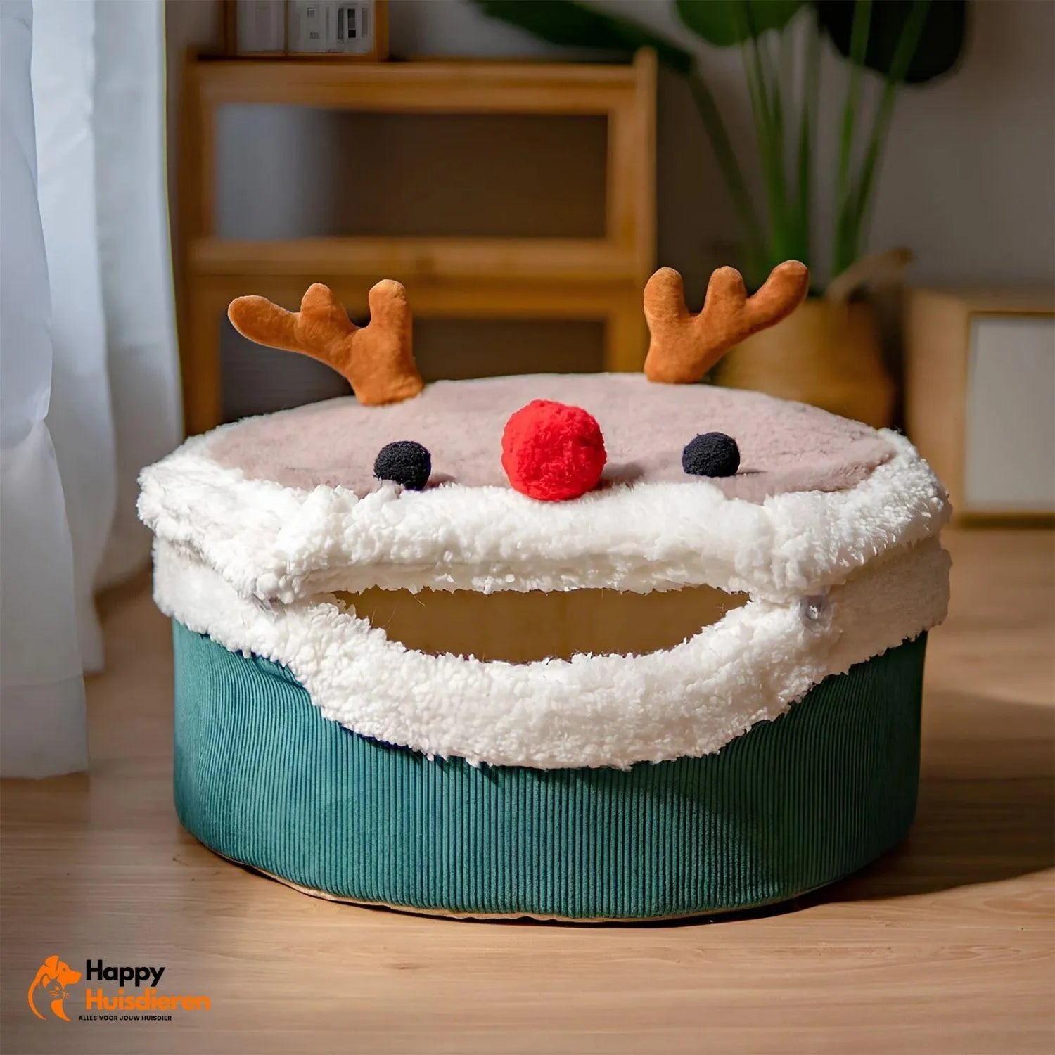 WinterWhisker Nest | Gezellige Kerstgrot voor Katten