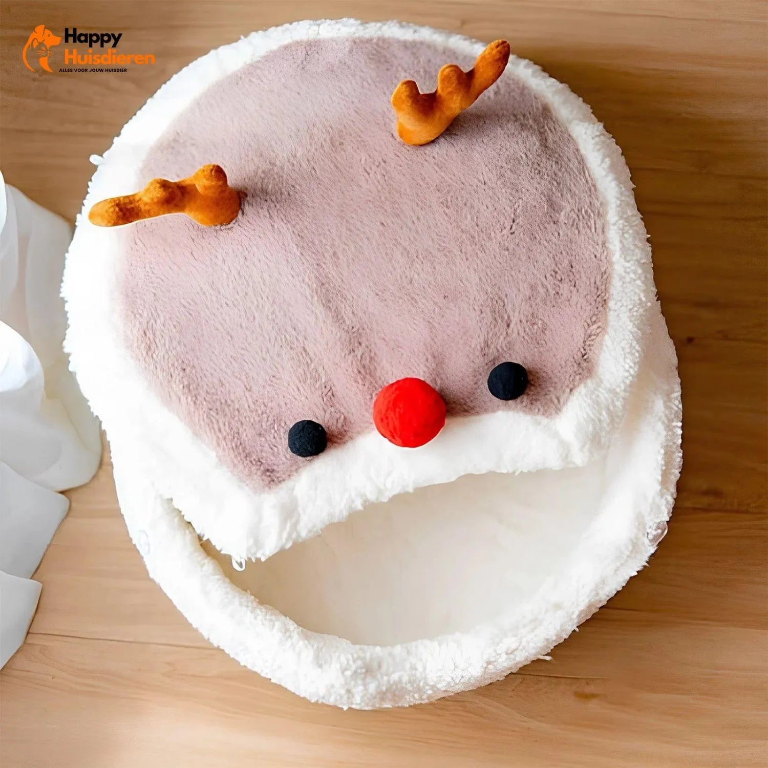 WinterWhisker Nest | Gezellige Kerstgrot voor Katten