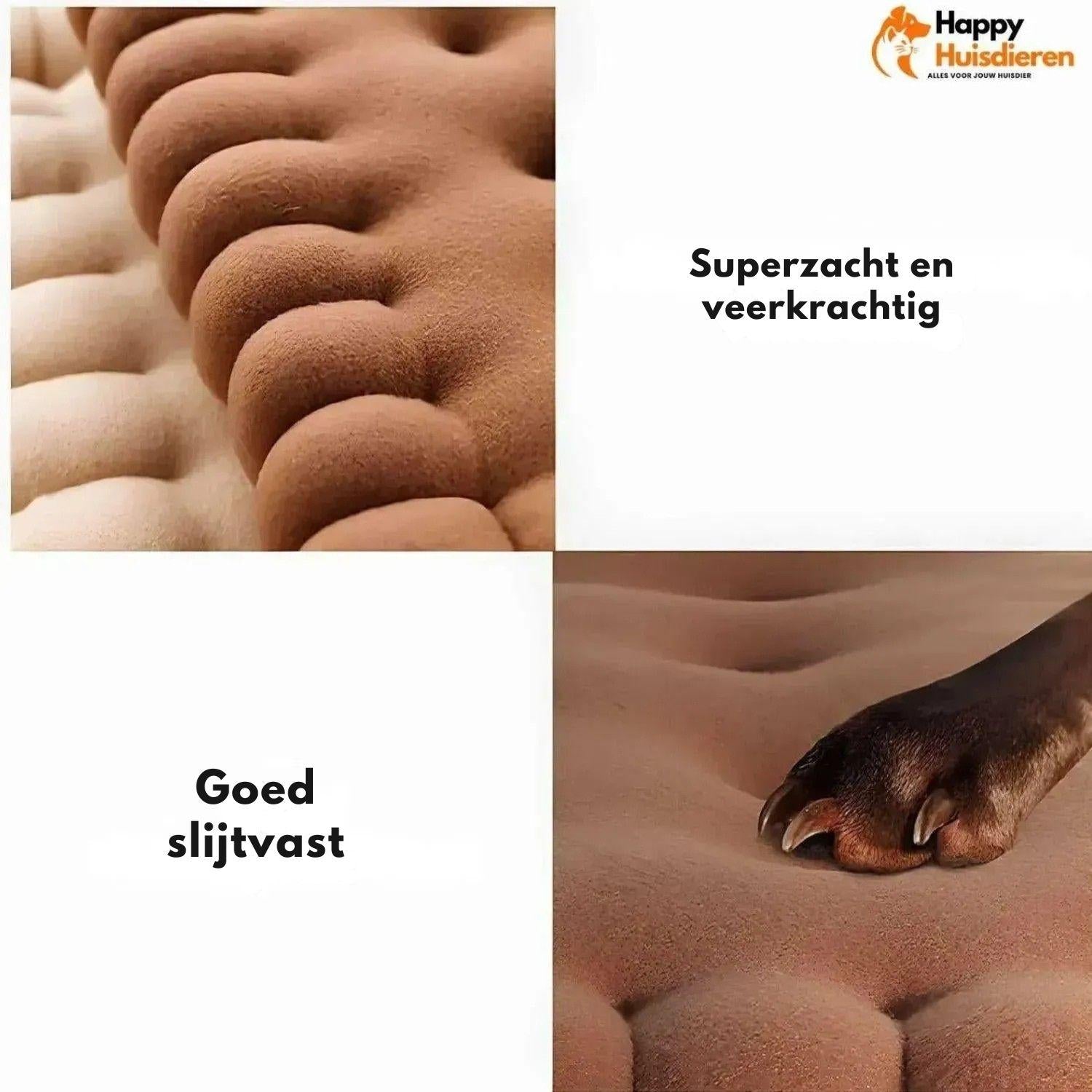 WoofHaven Bed | Pluche Slaapplek voor Kleine Rassen