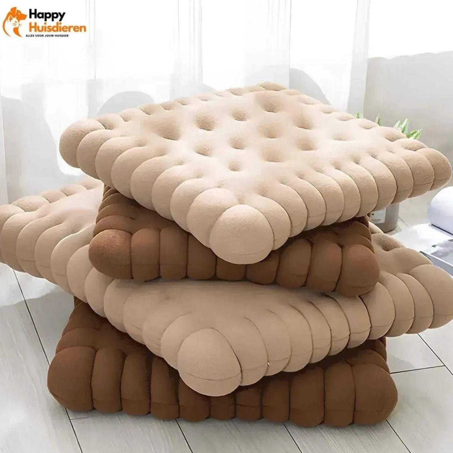 WoofHaven Bed | Pluche Slaapplek voor Kleine Rassen