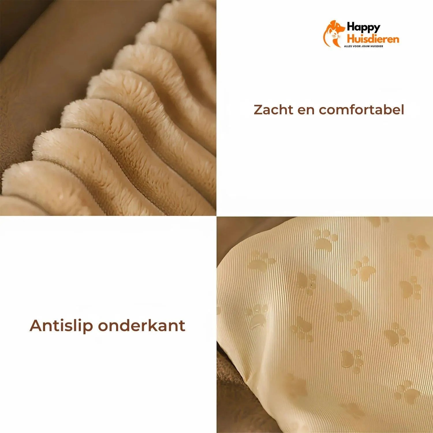 WoofHaven Lounge | All-Seizoen Bed voor Comfort en Ondersteuning