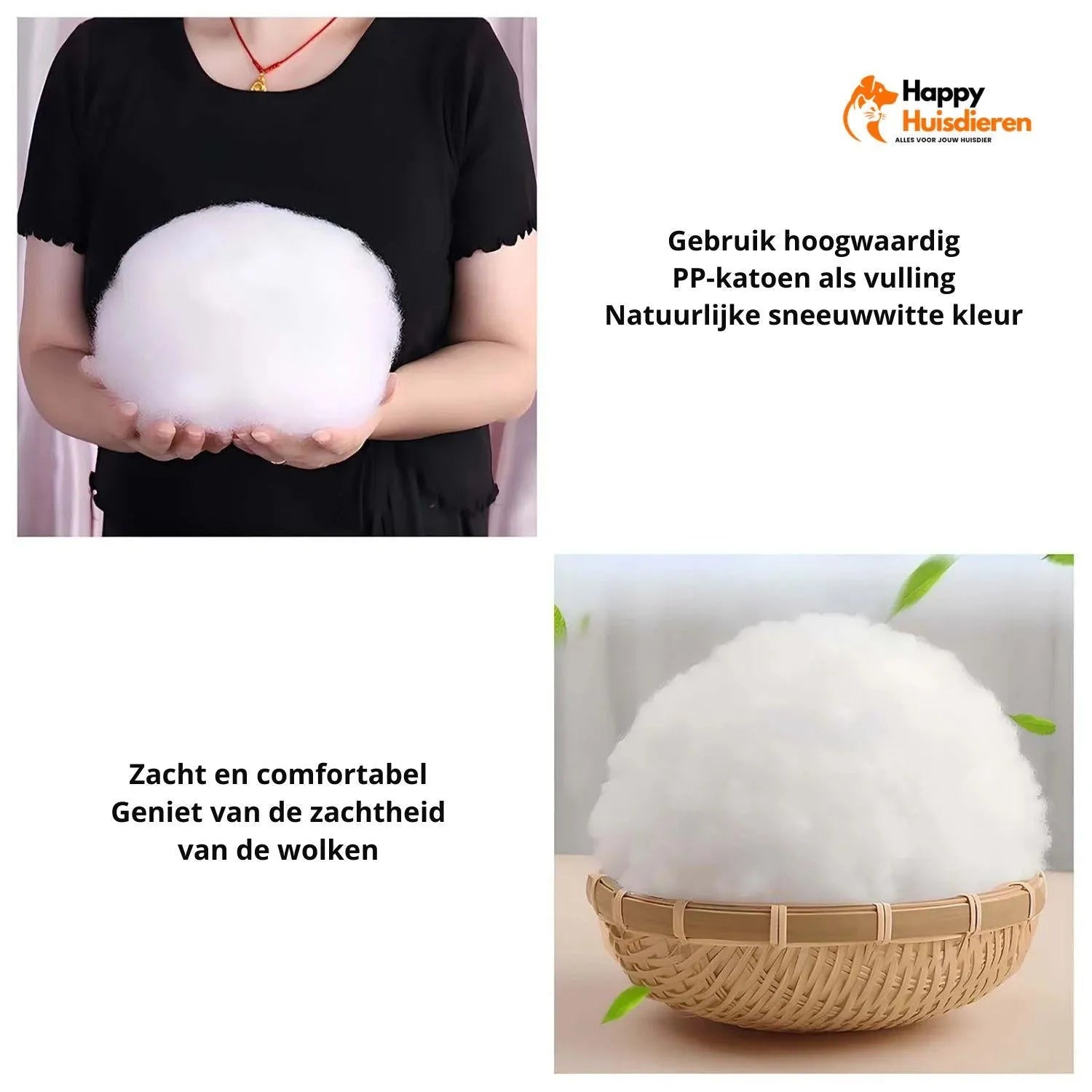 WoofNest Hondenmand | Zacht ligbed voor warmte en comfort