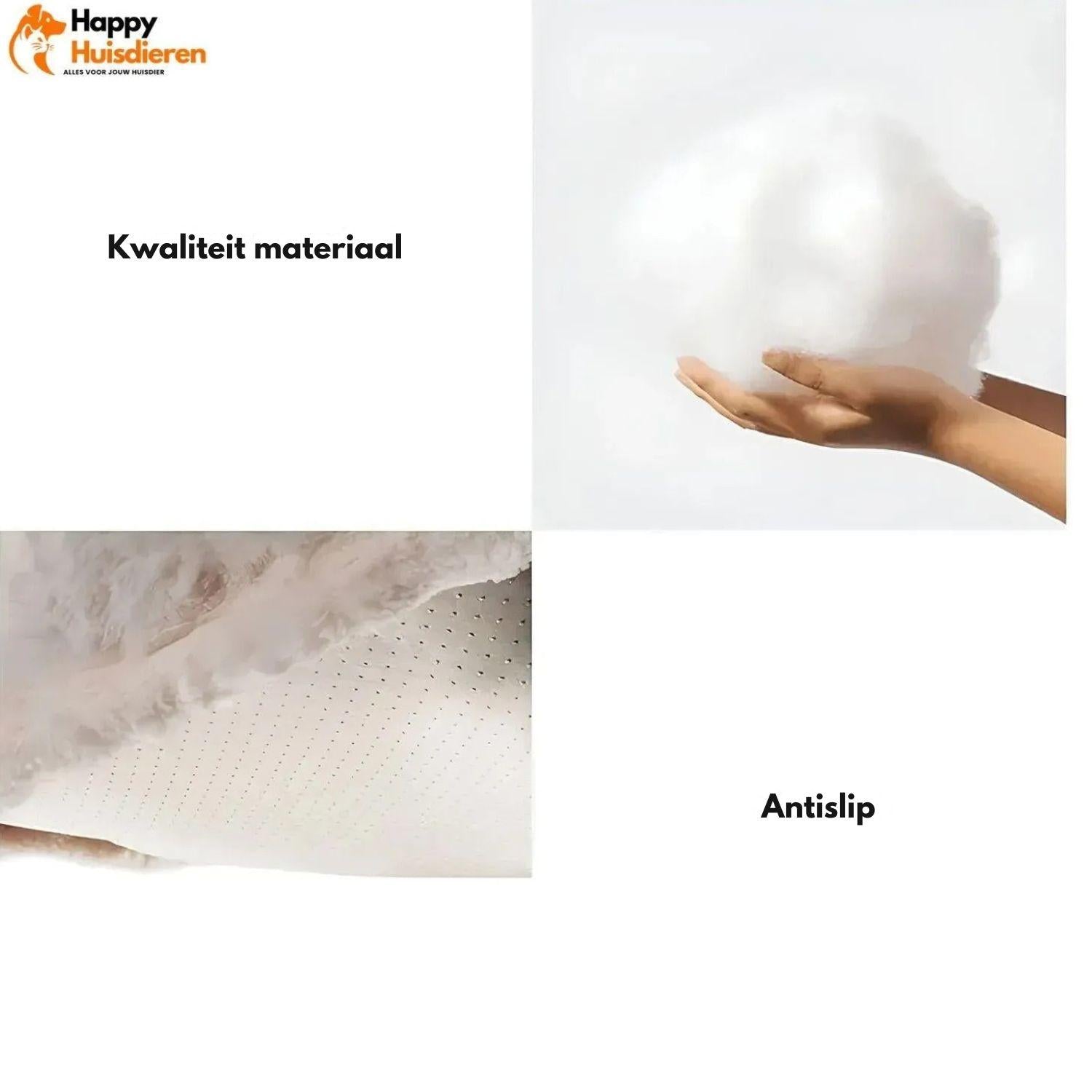 WoofRest Bed | Kalmerend Slaapplekje voor Katten en Honden