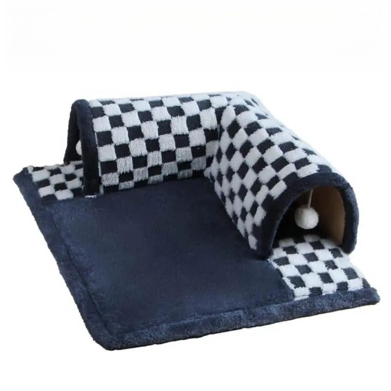 Yumi | Pluche kattentunnel voor spelen en rust