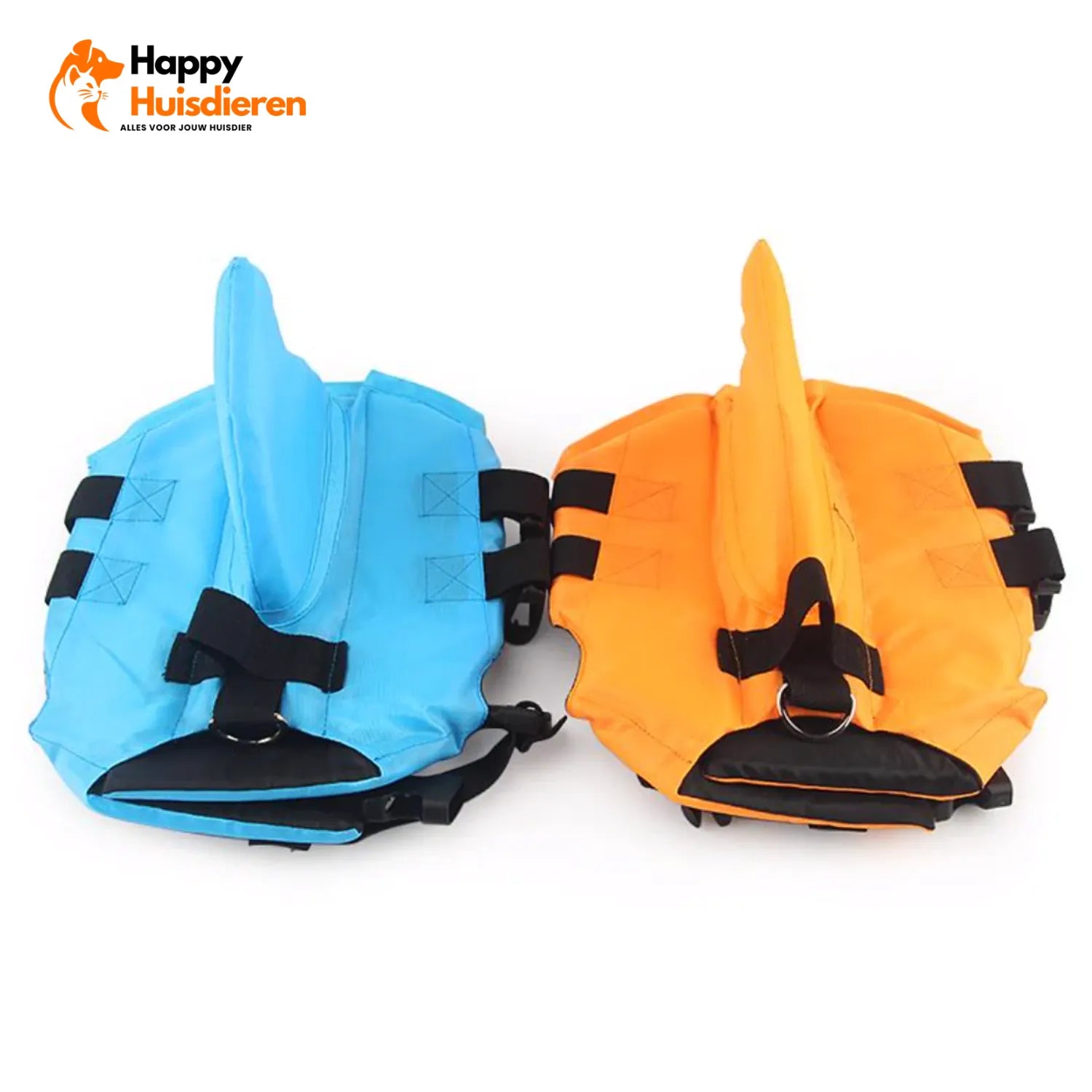 Zwemvest voor Honden – Lichtgewicht Reddingsvest met Handgreep, Verstelbaar & Reflecterend (veilig zwemmen/varen)