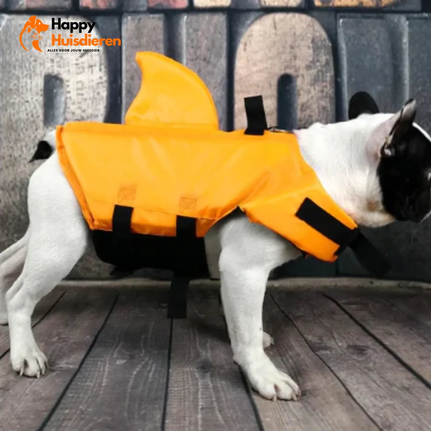 Zwemvest voor Honden – Lichtgewicht Reddingsvest met Handgreep, Verstelbaar & Reflecterend (veilig zwemmen/varen)