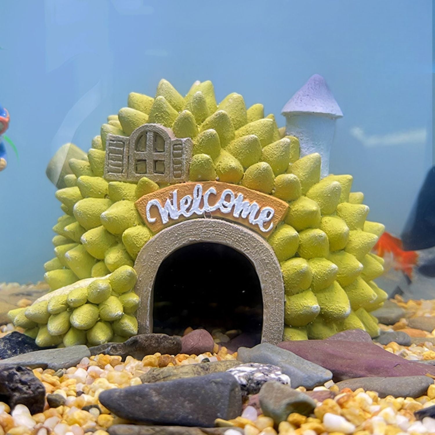 Exotische aquariumdecoratie voor een levendig tropisch onderwaterlandschap