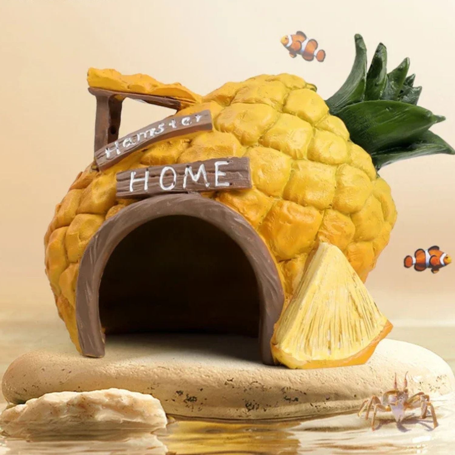 Exotische aquariumdecoratie voor een levendig tropisch onderwaterlandschap