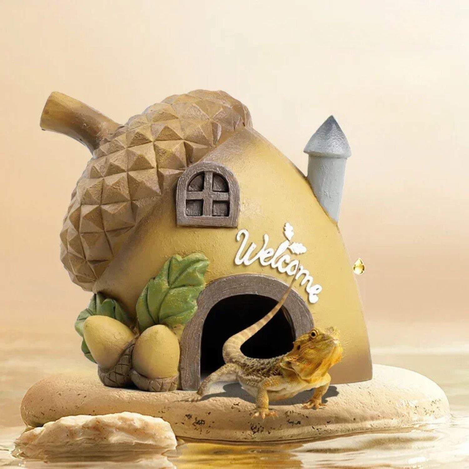 Exotische aquariumdecoratie voor een levendig tropisch onderwaterlandschap