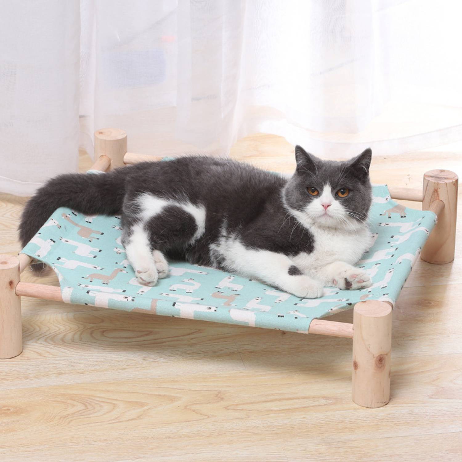 Stijlvolle waterdichte kattenhangmat voor comfortabel rusten