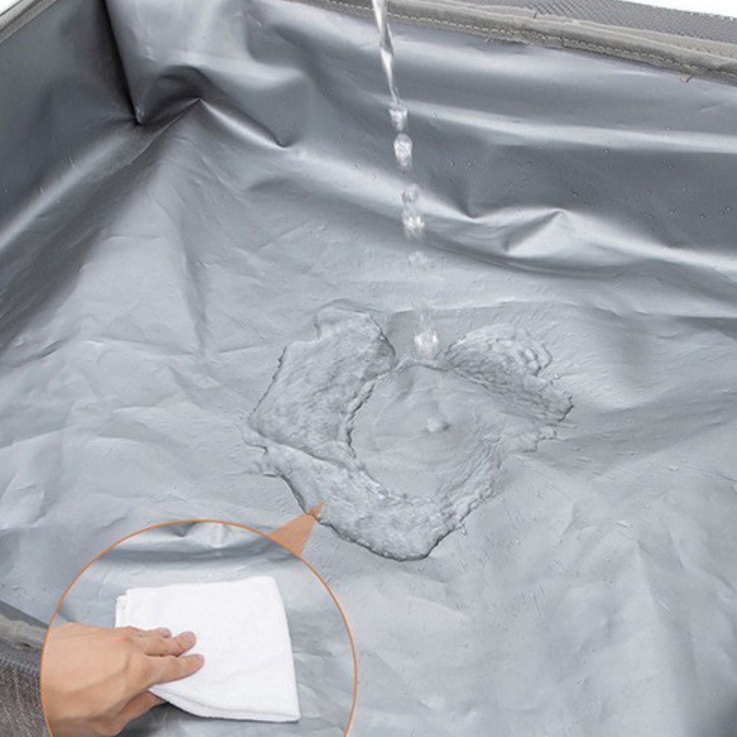 Opvouwbare en waterdichte kattenbak voor reisdoeleinden