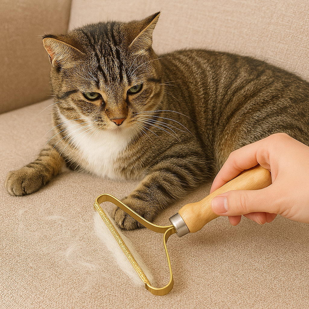 Rolvormige dierenhaarverwijderaar voor een schoon huis, ideaal voor huisdierbezitters