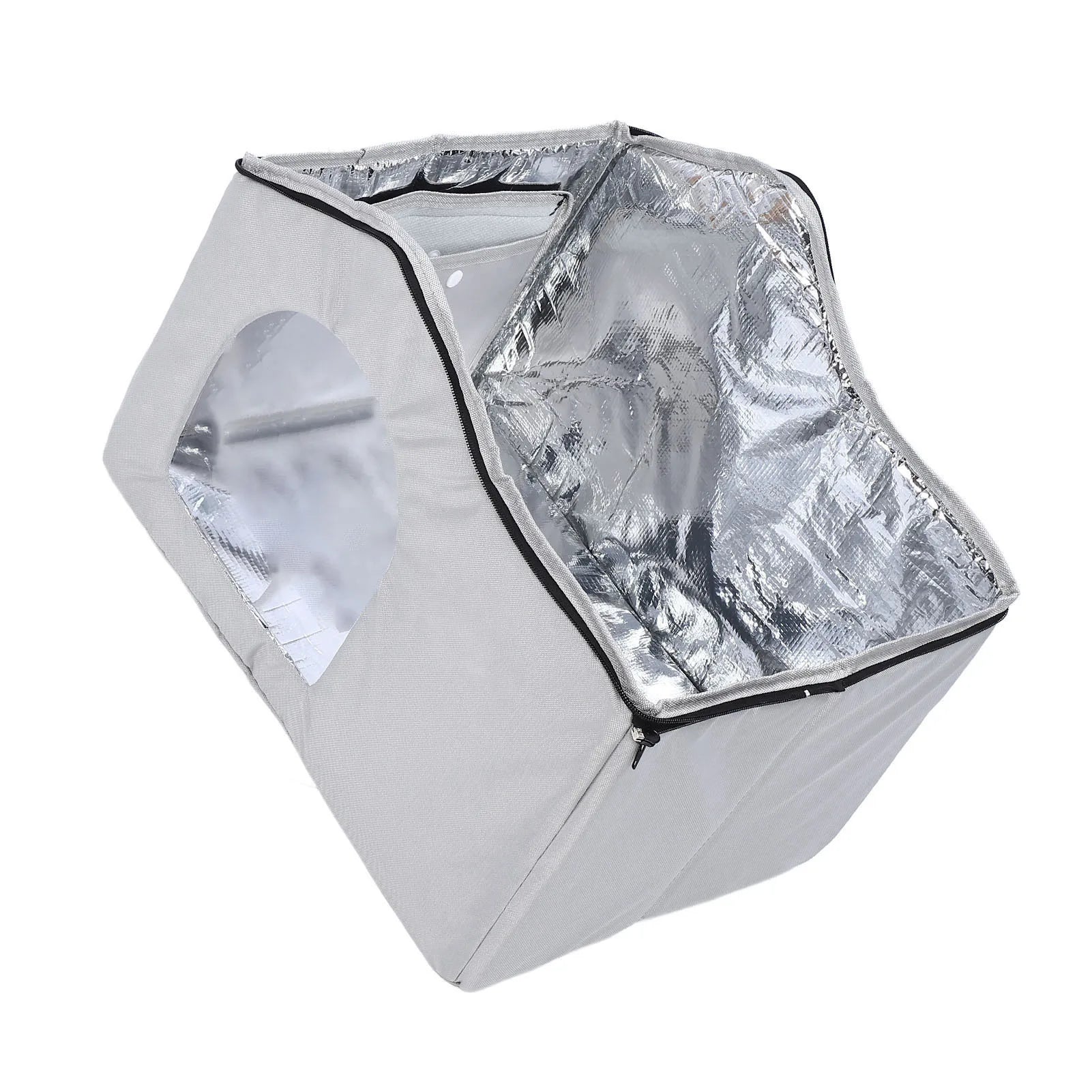 Koel en ademend kattenhuis met ijsvakken voor comfort in de zomer