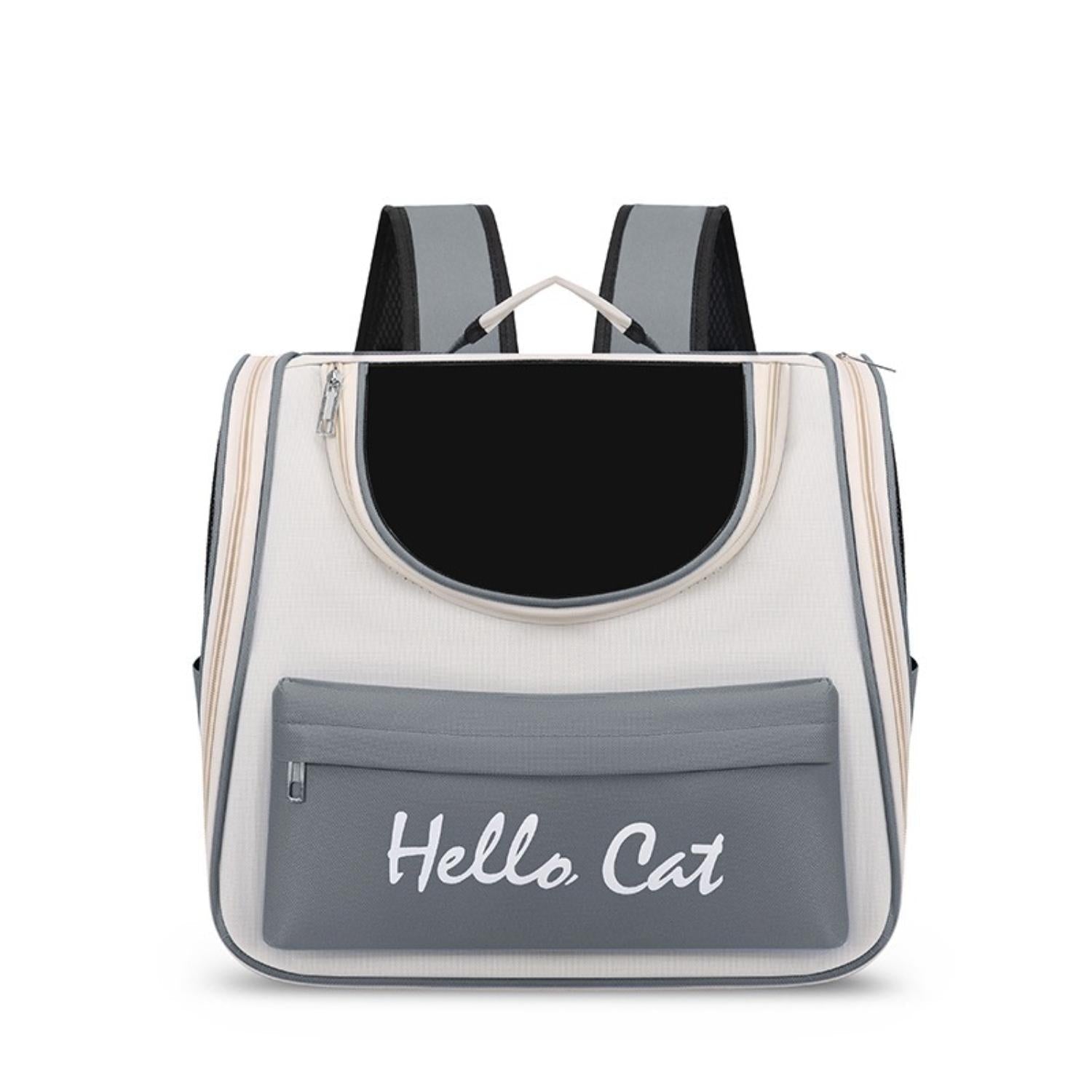 Rugzak speciaal ontworpen voor het comfortabel dragen van katten